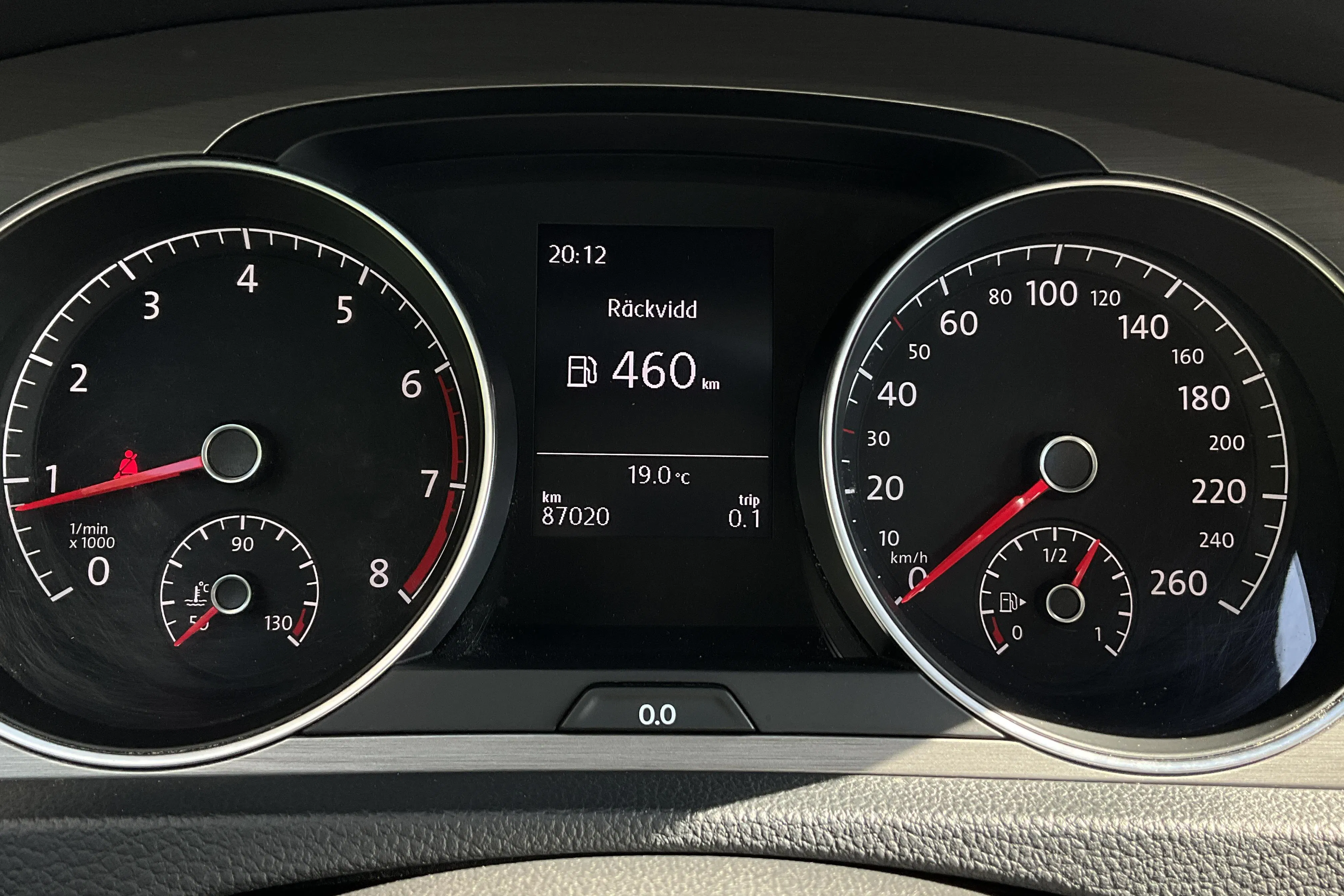 Presentation photo 10 of 10: VW Golf VII 1.2 TSI 5dr (105hk) - 87 050 km - Manual - white - 2014