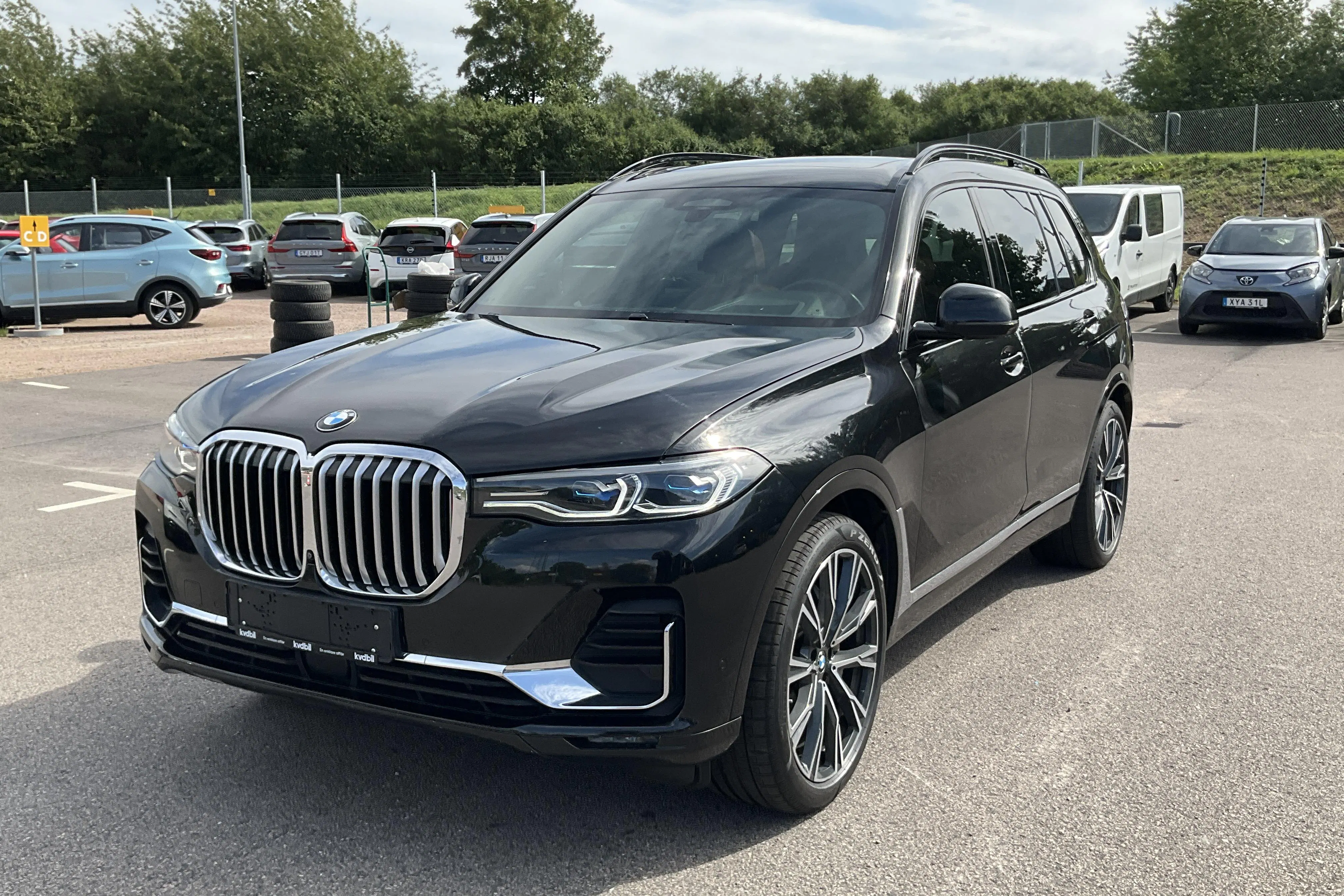 Presentation photo 1 of 21: BMW X7 xDrive30d, G07 (265hk) - 88 480 km - Automatic - black - 2019