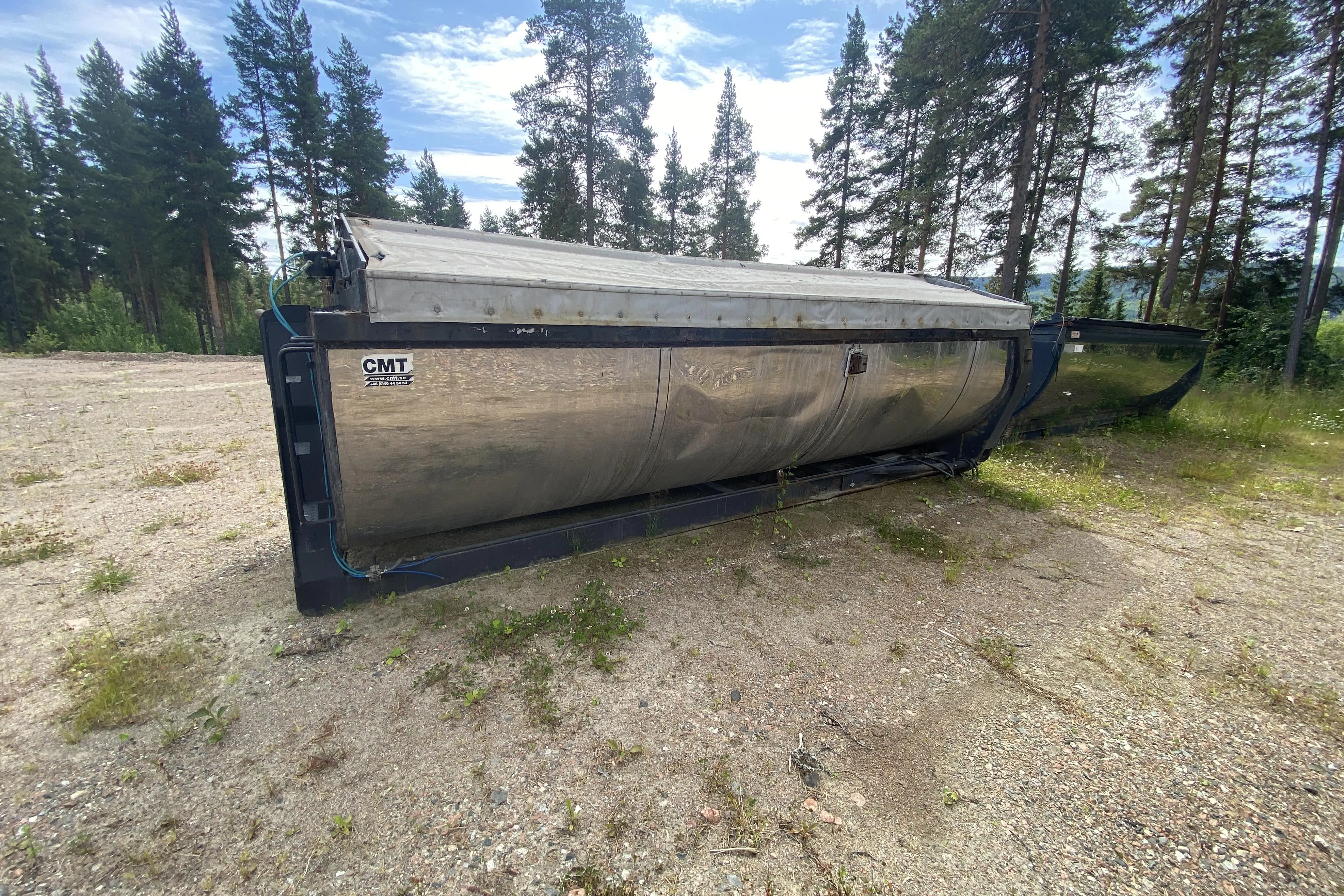 Presentation photo 1 of 10: CMT CMT ASF 13 asfaltflak, lastväxlarflak - 0 km - 2010