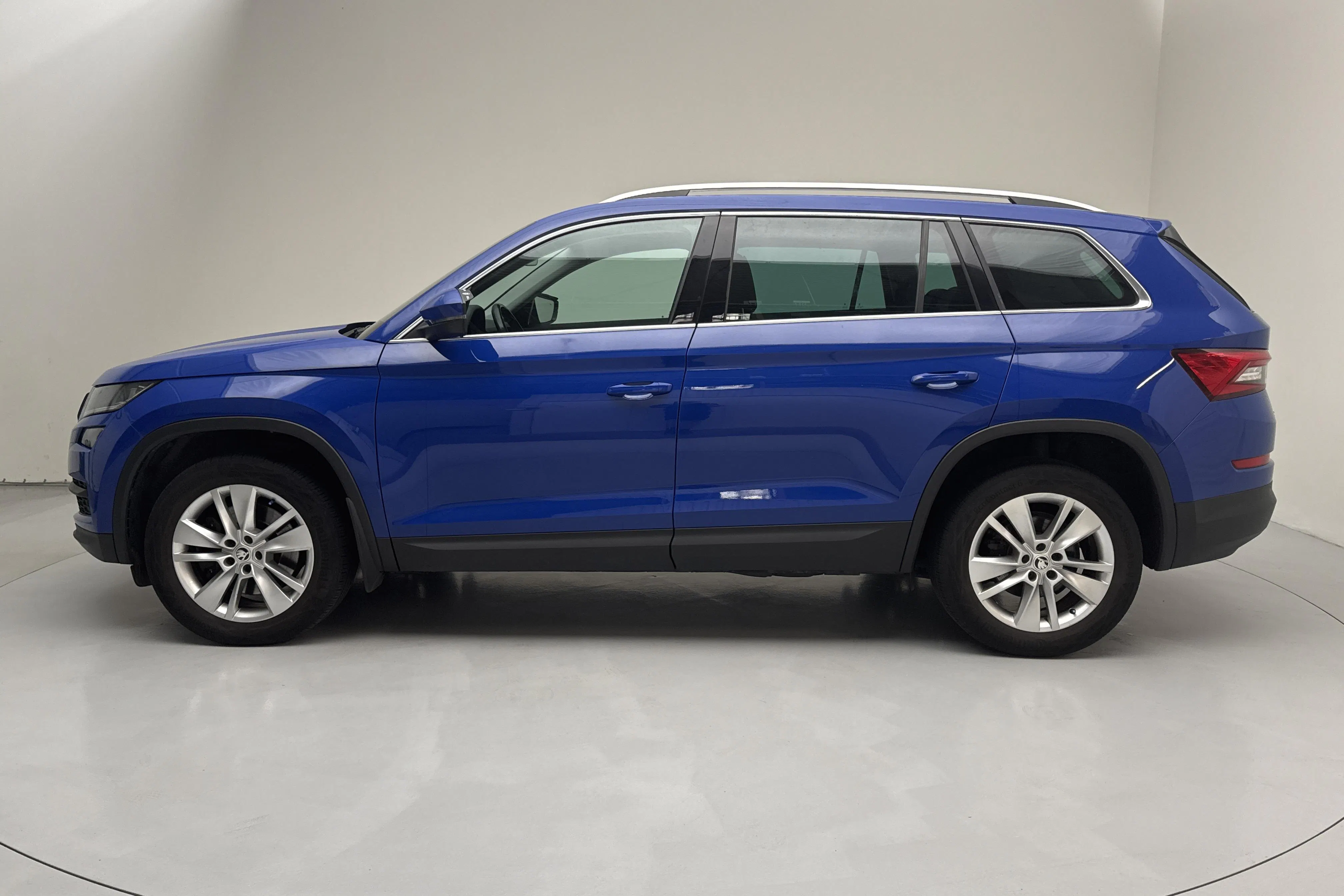 Presentation photo 2 of 16: Skoda Kodiaq 2.0 TDI 4X4 (190hk) - 123 300 km - Automatic - blue - 2019