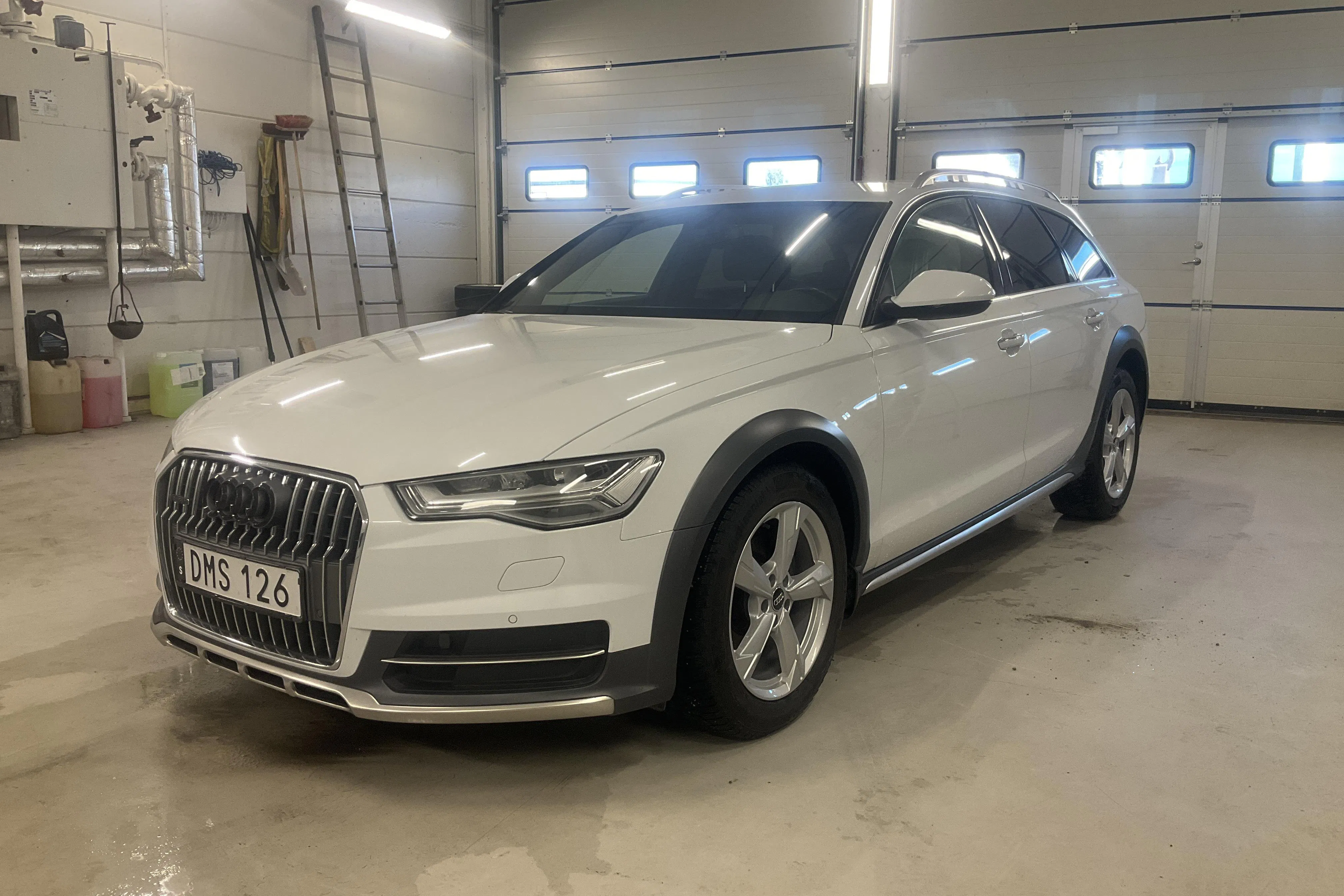 Presentation photo 1 of 15: Audi A6 Allroad 3.0 TDI quattro (272hk) - 0 km - Automatic - white - 2018