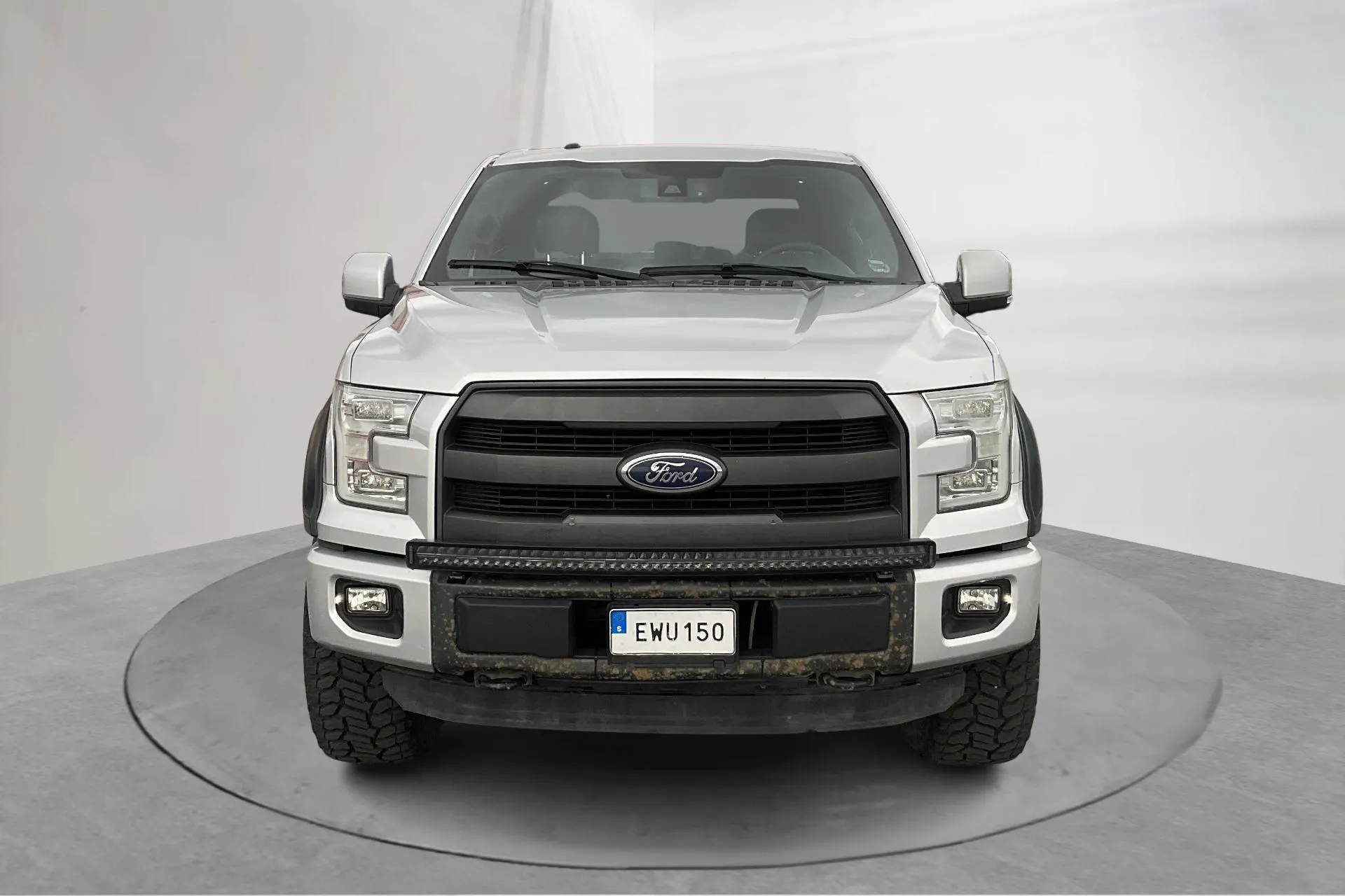 Presentation photo 2 of 20: Ford F-150 SuperCrew 5.0 V8 Ti-VCT FFV 4x4 (390hk) - 202 840 km - Automatic - blue - 2015