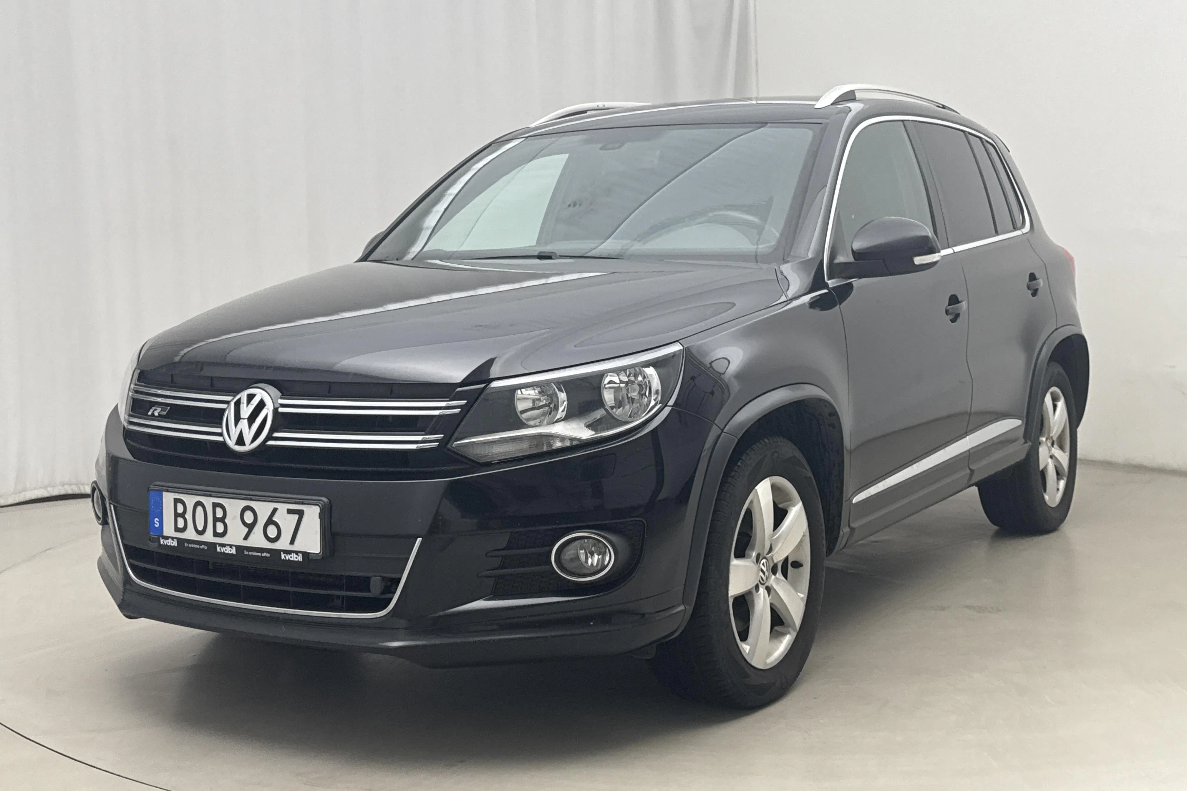 Presentation photo 1 of 14: VW Tiguan 1.4 TSI 4MOTION (160hk) - 174 090 km - Manual - black - 2014