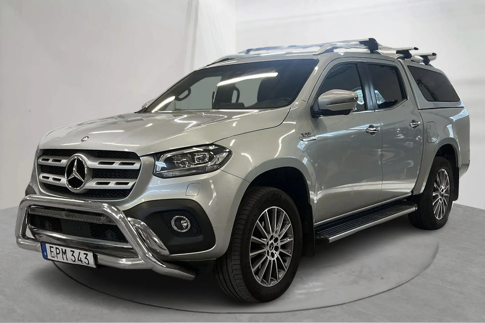 Presentation photo 1 of 17: Mercedes X 350 d 4MATIC (258hk) - 230 400 km - Automatic - silver - 2019