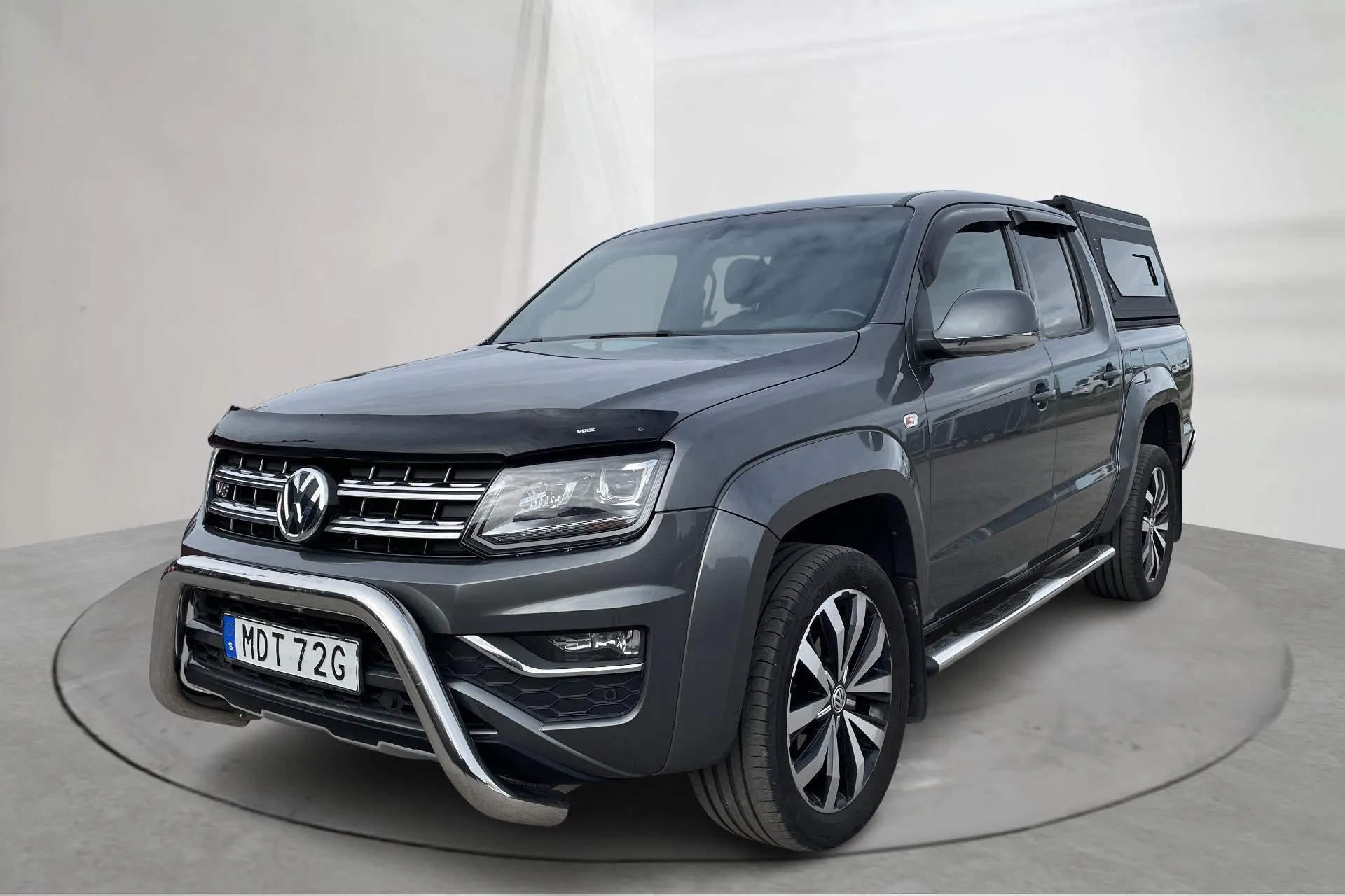 Presentation photo 1 of 19: VW Amarok 3.0 TDI 4motion (258hk) - 211 380 km - Automatic - gray - 2019
