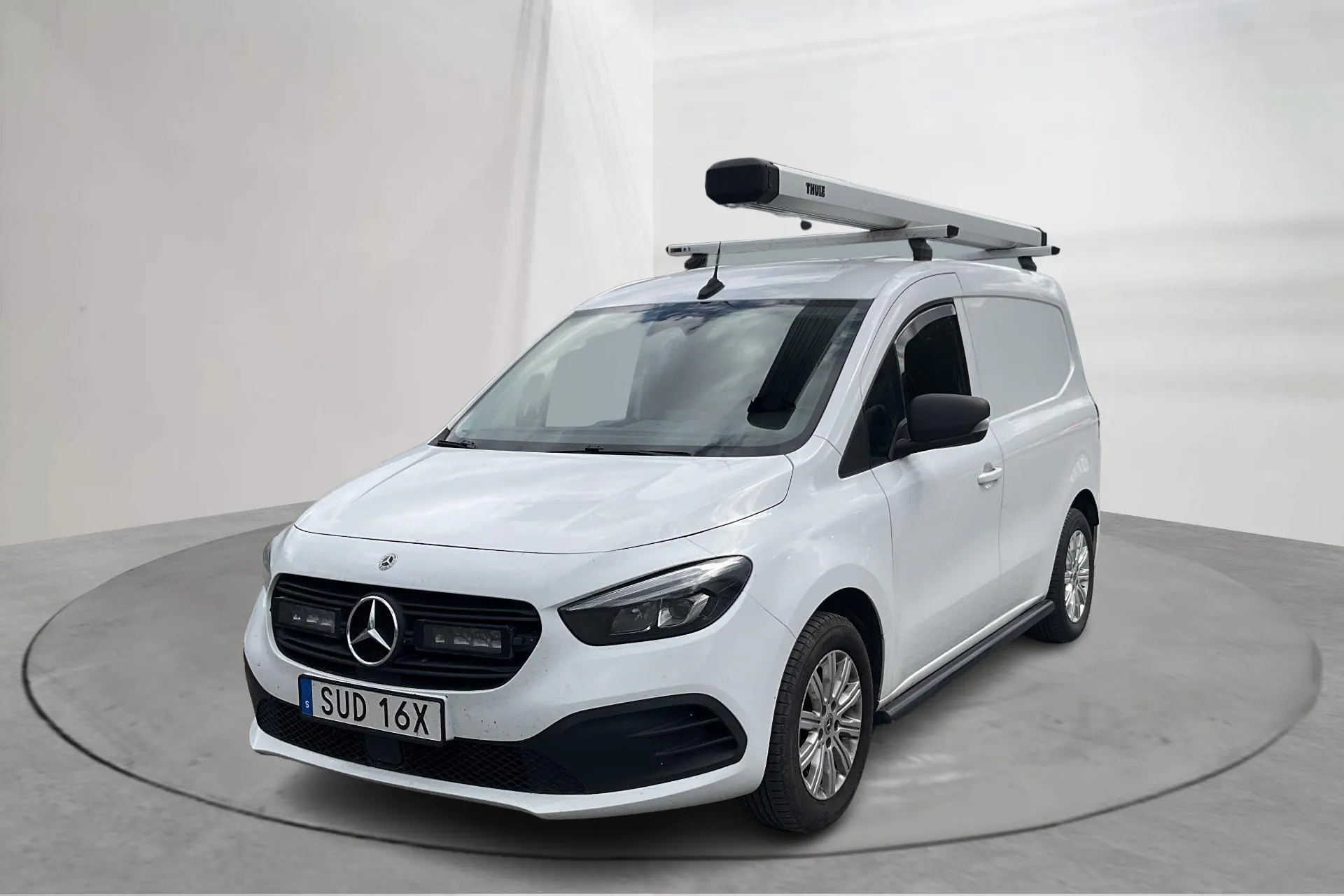 Presentation photo 1 of 13: Mercedes Citan 110 1.5 CDI (95hk) - 101 650 km - Manual - white - 2022