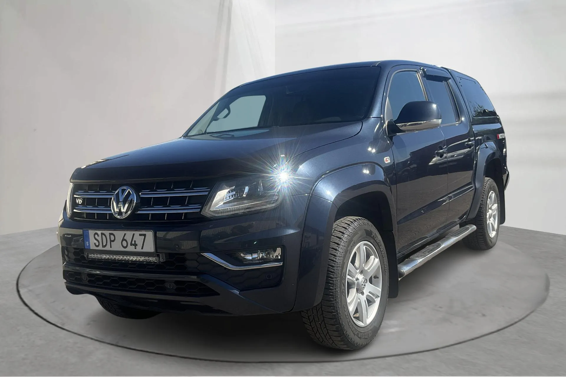 Presentation photo 1 of 19: VW Amarok 3.0 TDI 4motion (224hk) - 190 030 km - Automatic - blue - 2017
