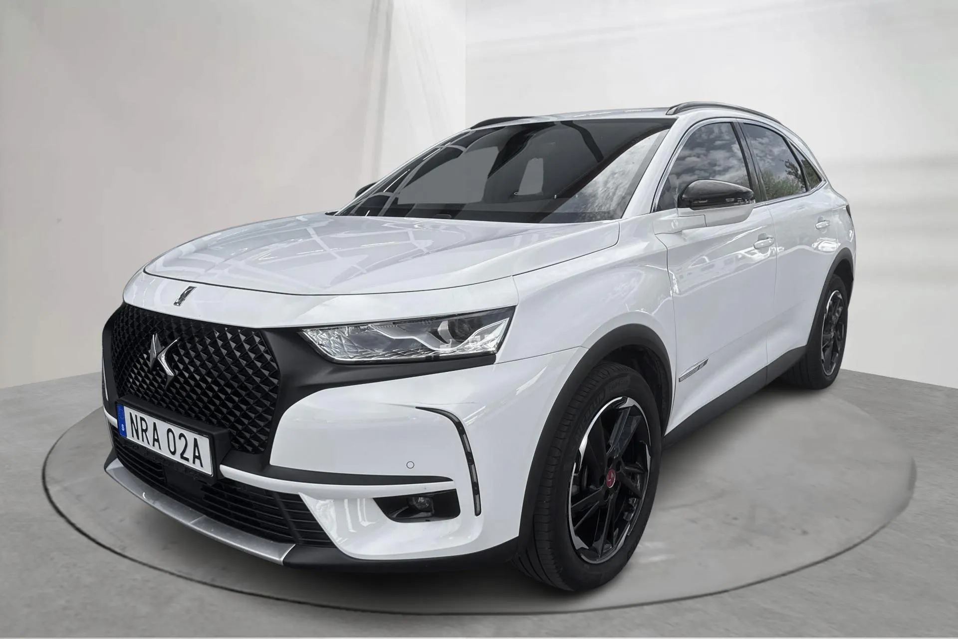 Presentation photo 1 of 15: DS DS7 Crossback PureTech (180hk) - 49 650 km - Automatic - white - 2022