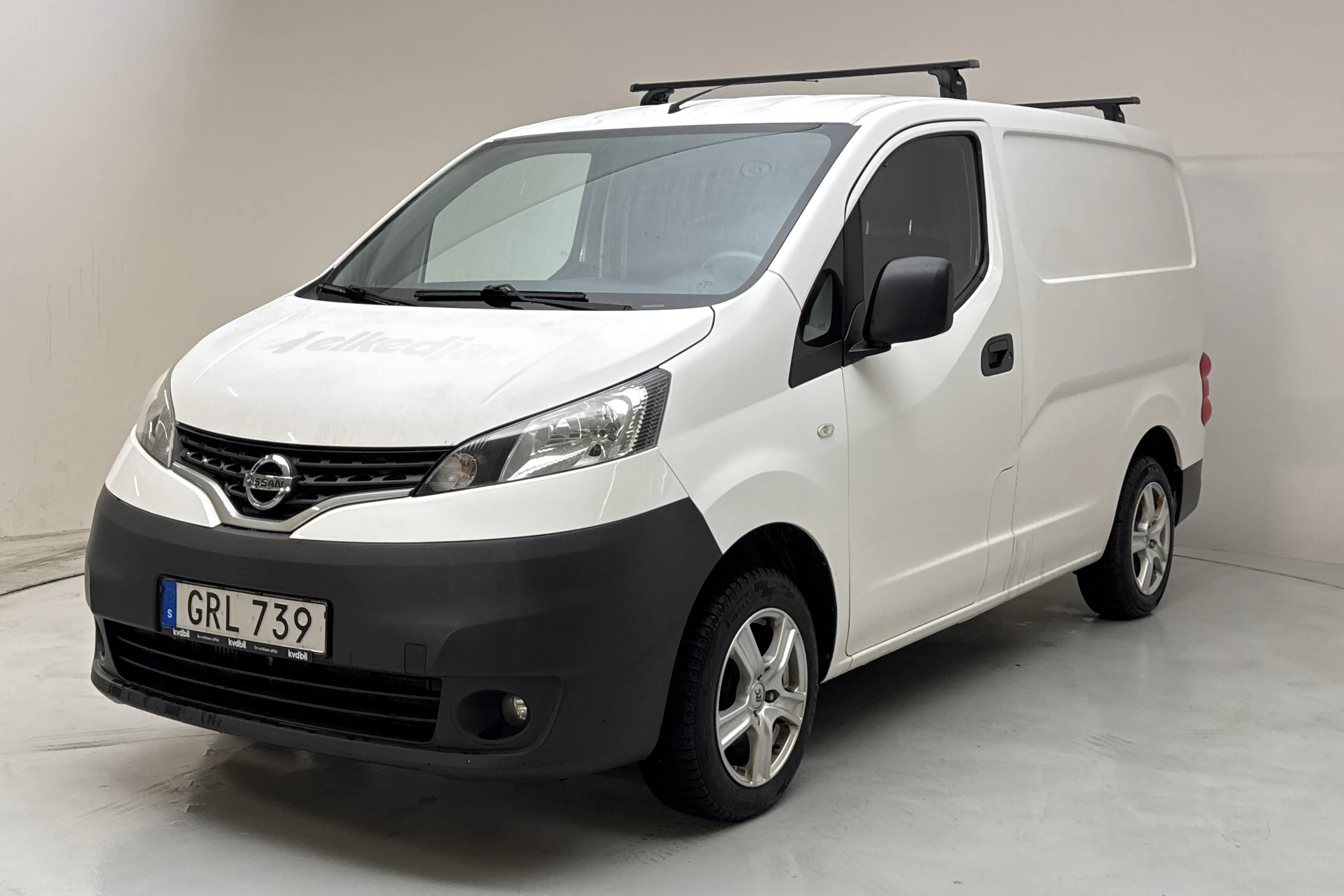 Presentation photo 1 of 12: Nissan NV200 1.5 dCi Skåp (90hk) - 65 480 km - Manual - white - 2015
