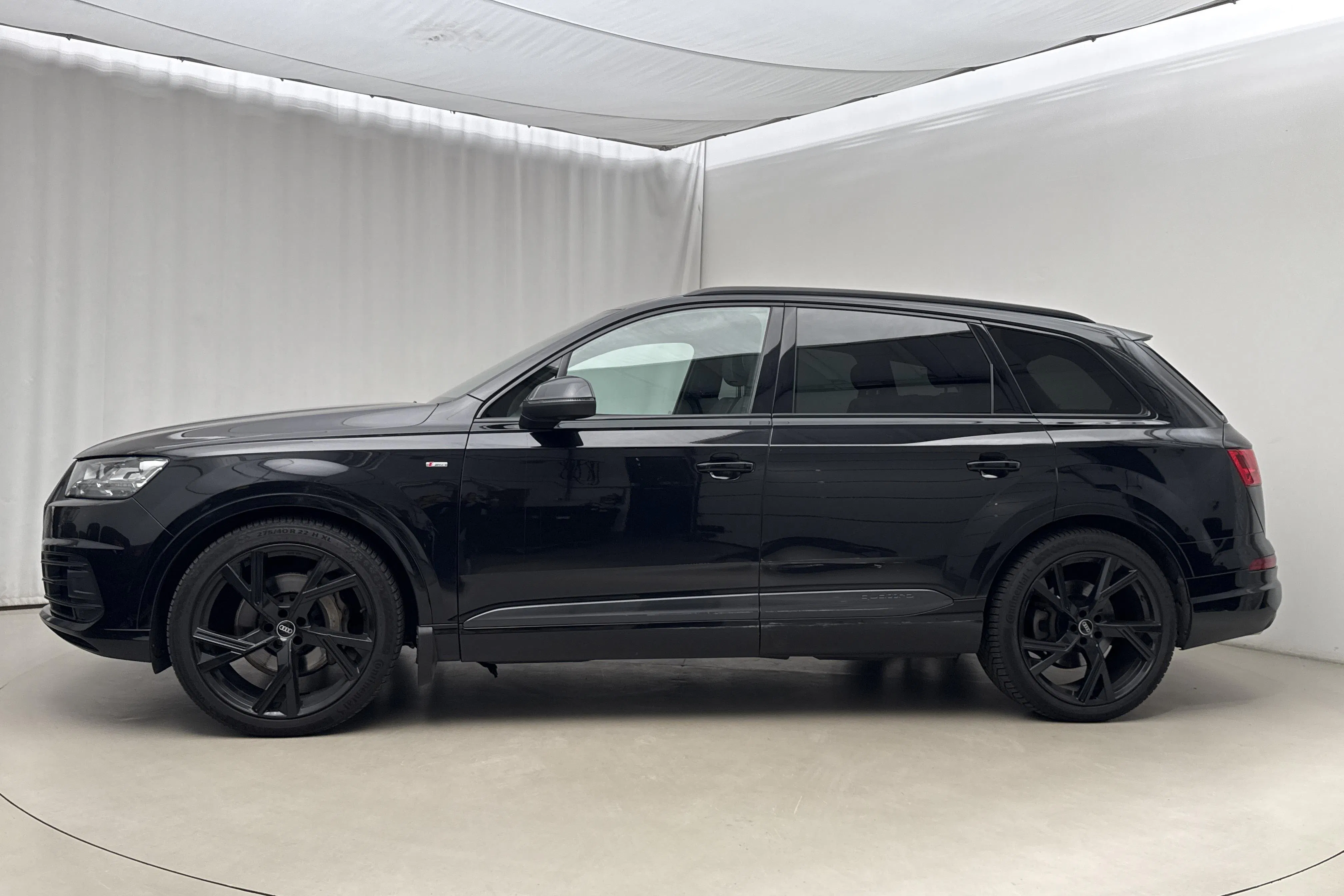 Presentation photo 2 of 22: Audi Q7 3.0 TDI quattro (272hk) - 177 660 km - Automatic - black - 2017