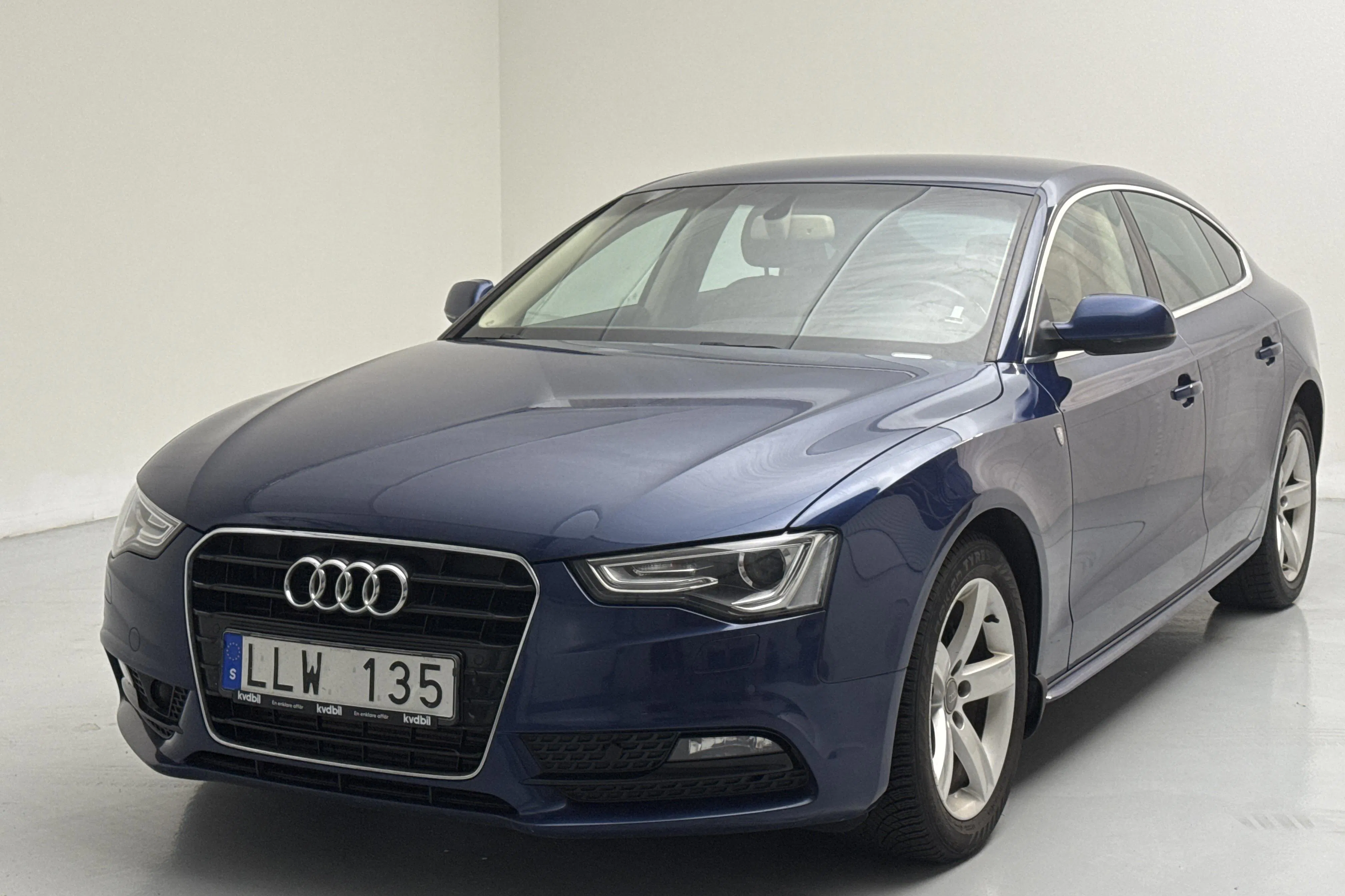 Presentation photo 1 of 12: Audi A5 1.8 TFSI Sportback (170hk) - 181 580 km - Automatic - blue - 2013