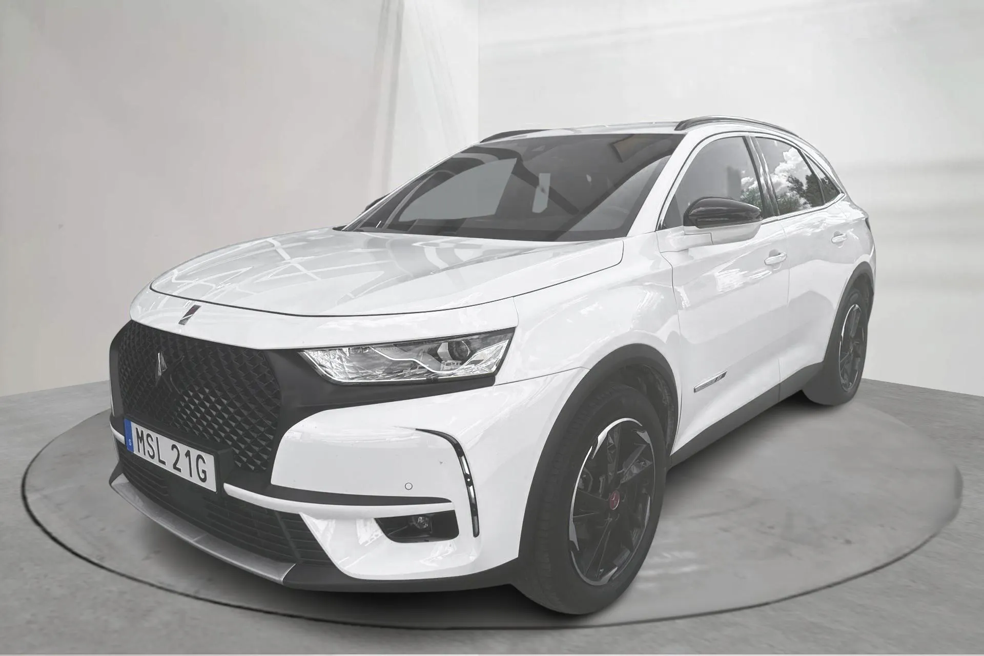 Presentation photo 1 of 15: DS DS7 Crossback PureTech (180hk) - 55 590 km - Automatic - white - 2022