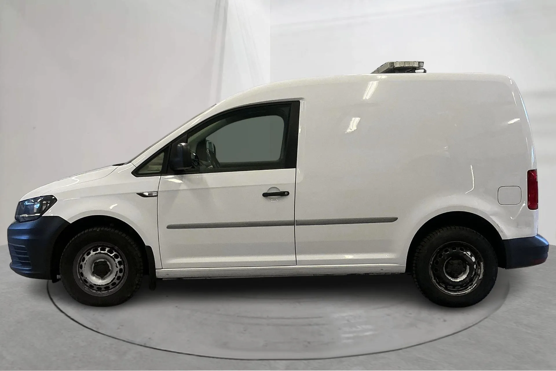 Presentation photo 2 of 15: VW Caddy 2.0 TDI Skåp (75hk) - 91 070 km - Manual - white - 2018