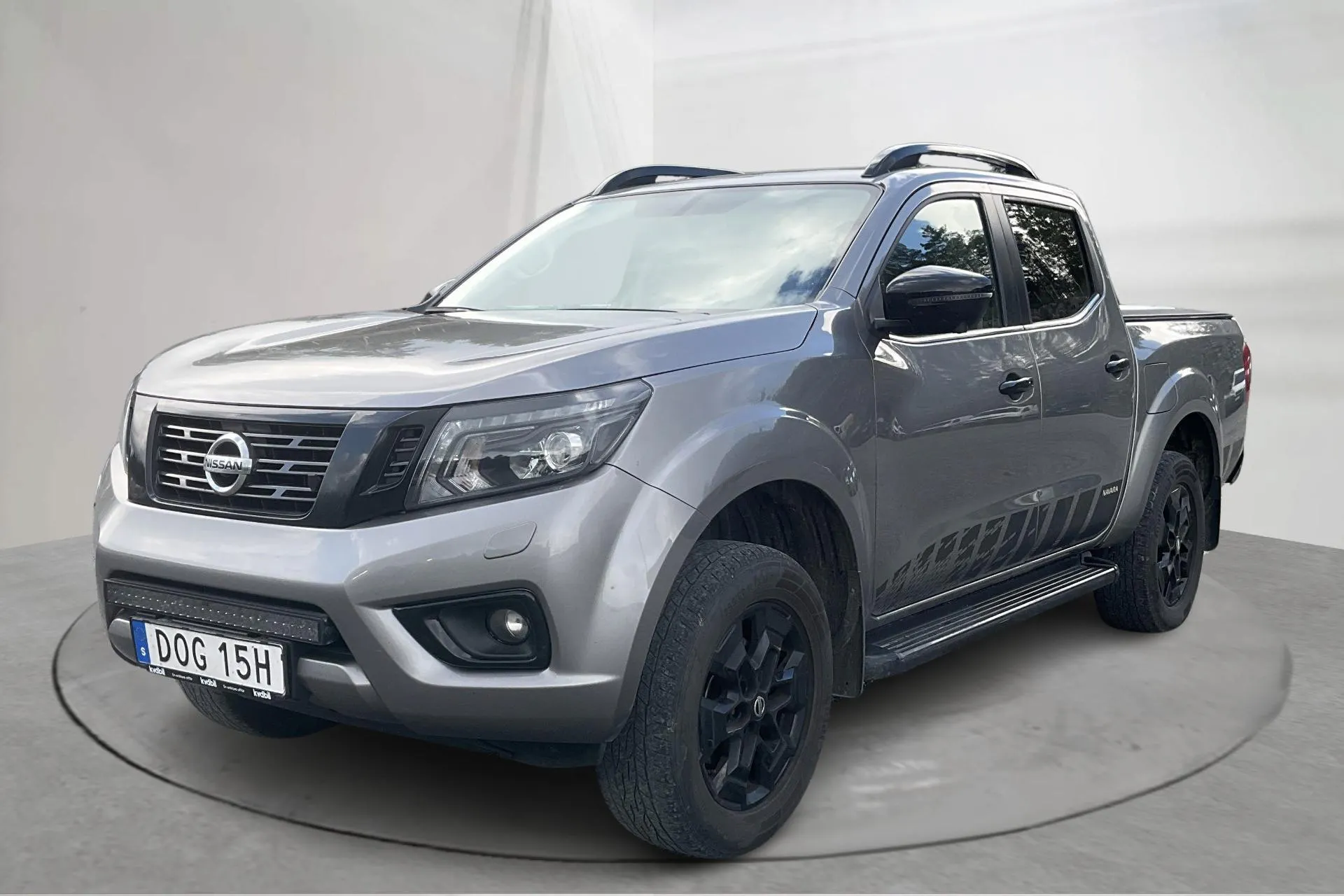 Presentation photo 1 of 19: Nissan Navara 2.3 dCi 4x4 (190hk) - 108 750 km - Automatic - gray - 2020