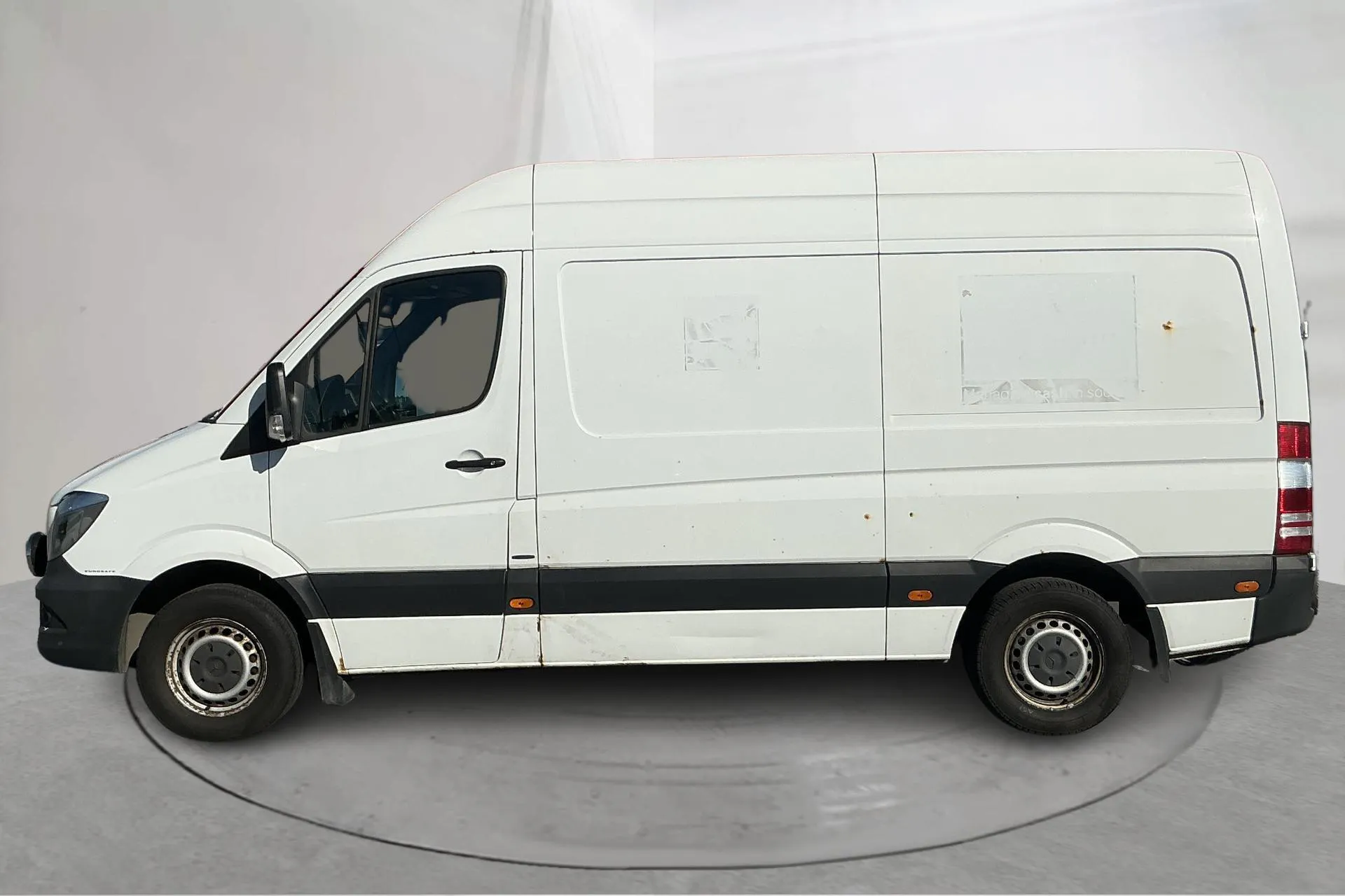 Presentation photo 2 of 12: Mercedes Sprinter 316 CDI (163hk) - 315 220 km - Automatic - white - 2014