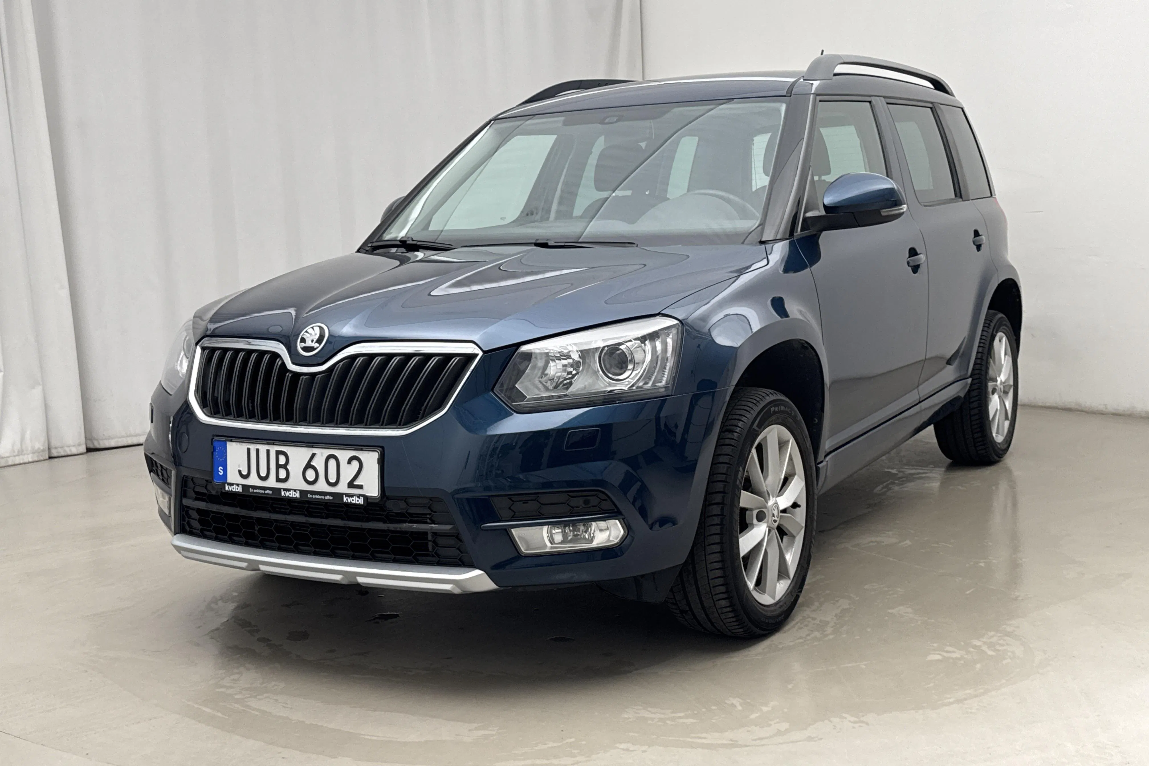 Presentation photo 1 of 16: Skoda Yeti 1.4 TSI (125hk) - 103 570 km - Manual - dark blue - 2016