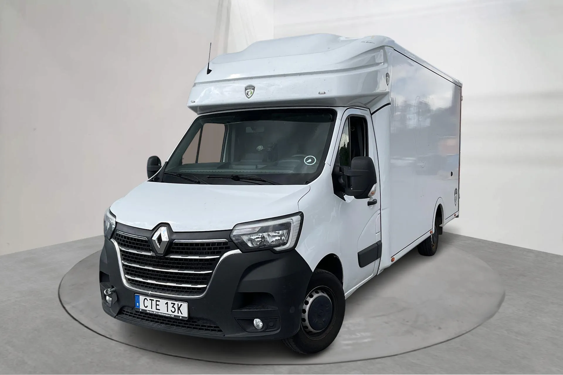 Presentation photo 1 of 11: Renault Master 2.3 dCi Volymskåp RWD (165hk) - 82 910 km - Manual - white - 2024