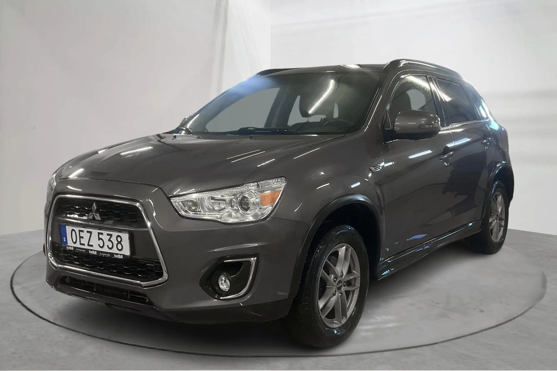 Presentation photo 1 of 18: Mitsubishi ASX 2.2D 4WD (150hk) - 189 300 km - Automatic - brown - 2016
