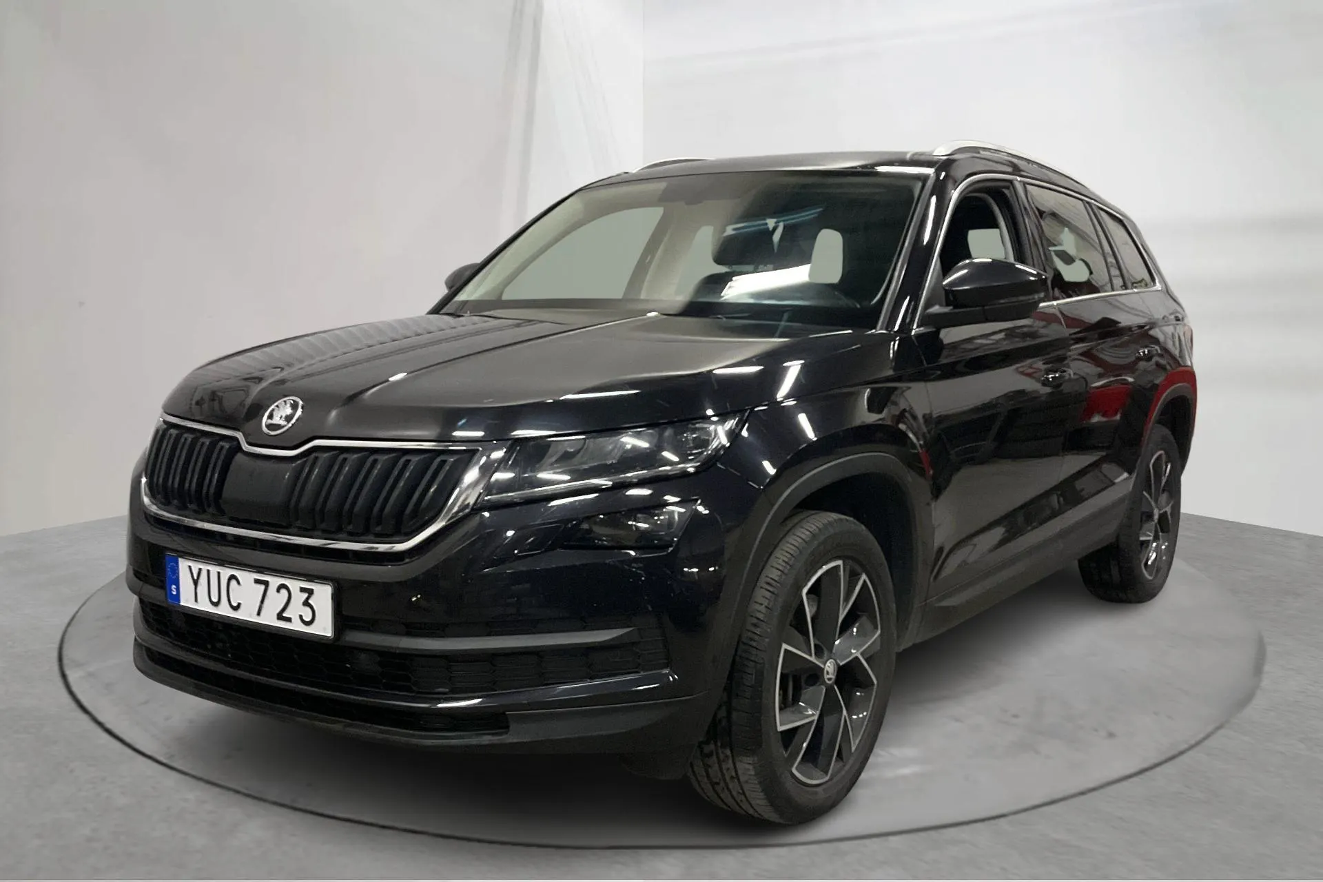 Presentationsfoto 1 av 19: Skoda Kodiaq 2.0 TDI 4X4 (190hk) - 12 833 mil - Automat - svart - 2019