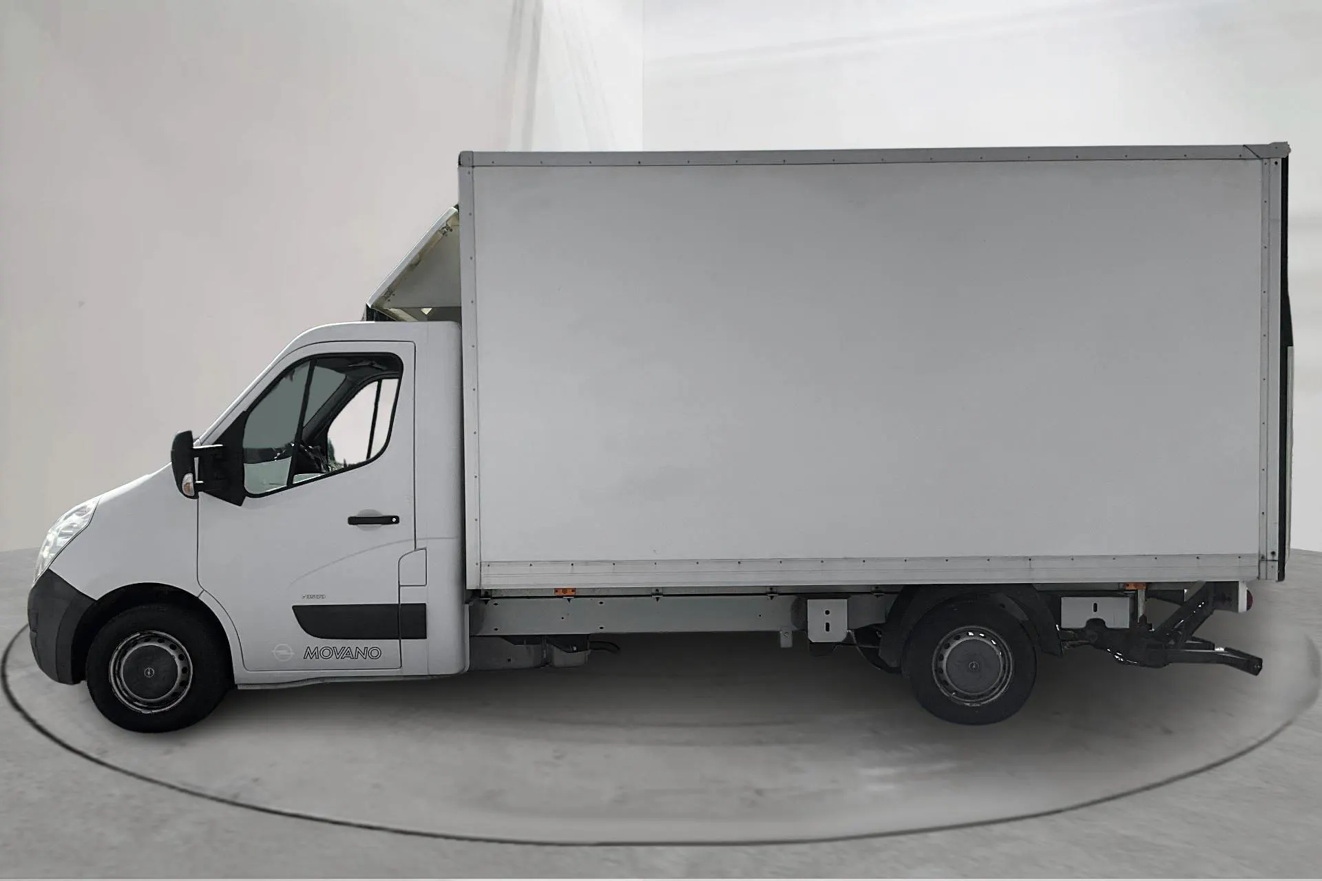 Presentation photo 2 of 12: Opel Movano 2.3 CDTI 2WD Volymskåp (150hk) - 139 340 km - Automatic - white - 2013