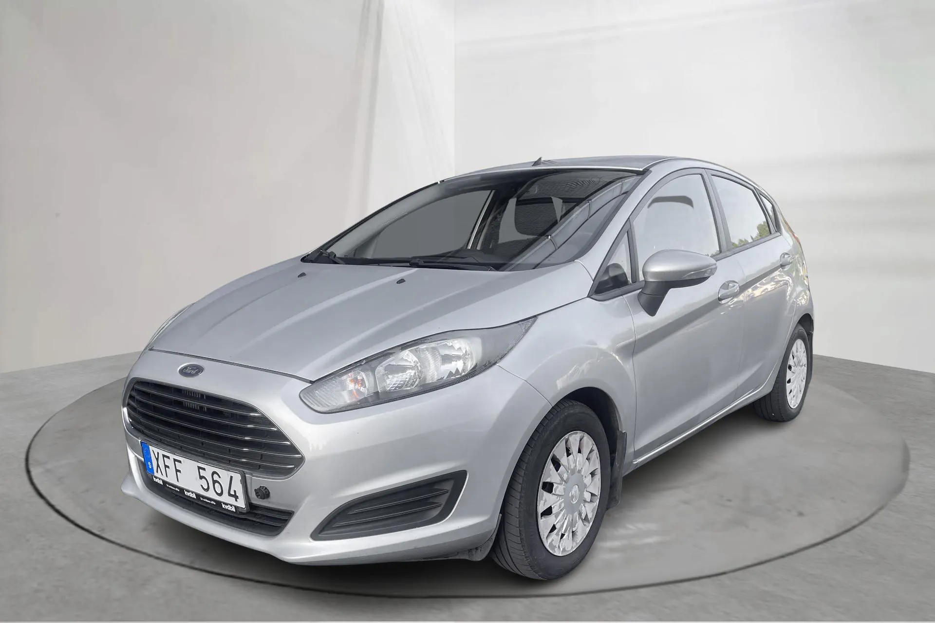 Presentation photo 1 of 11: Ford Fiesta 1.6 TDCi Econetic 5dr (95hk) - 180 900 km - Manual - gray - 2013