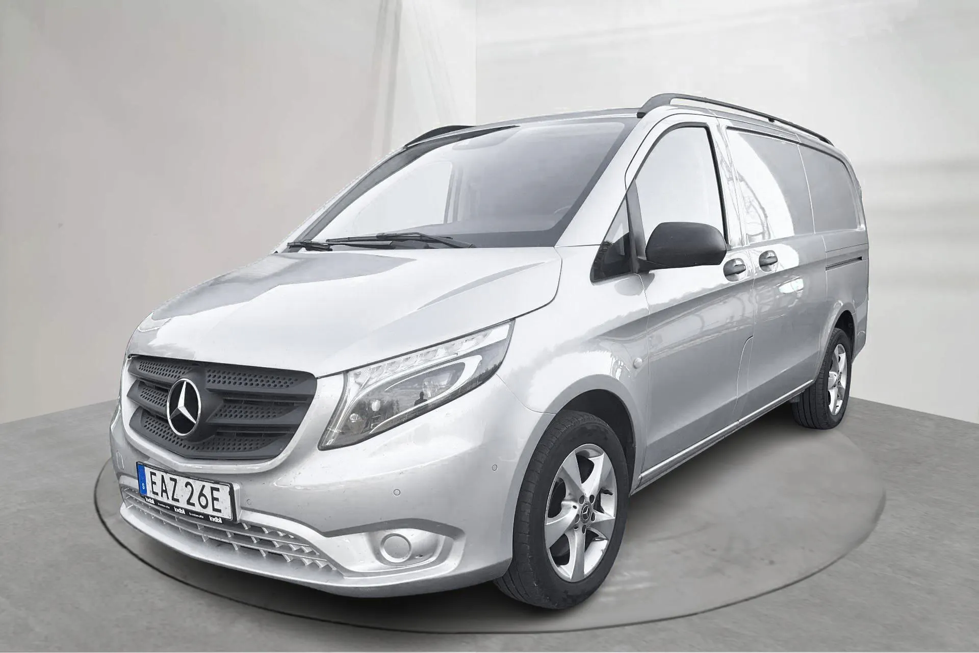 Presentationsfoto 1 av 15: Mercedes Vito 119 BlueTEC 4MATIC W640 (190hk) - 14 379 mil - Automat - silver - 2019