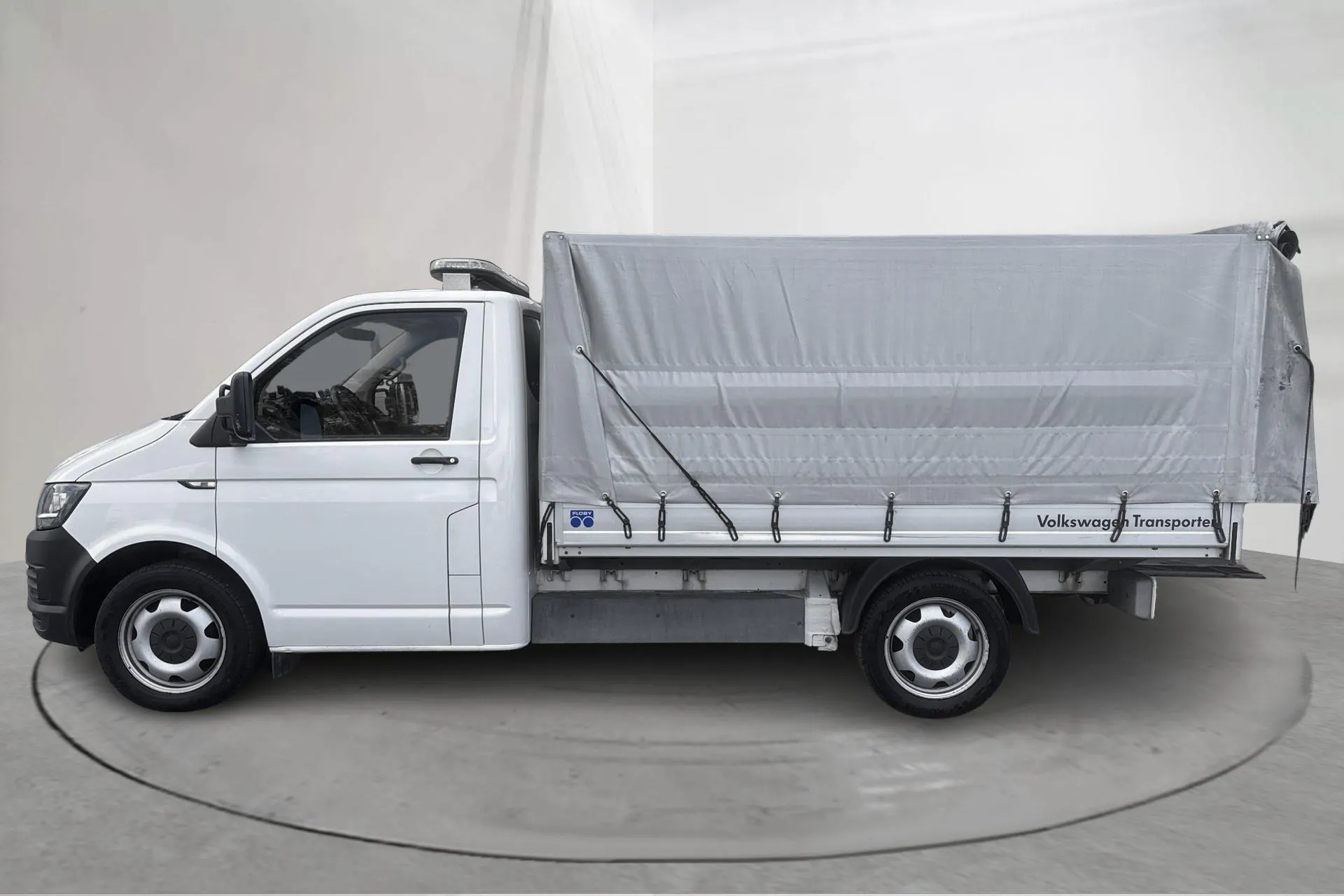 Presentationsfoto 2 av 14: VW Transporter T6 2.0 TDI BMT (180hk) - 13 748 mil - Automat - vit - 2016