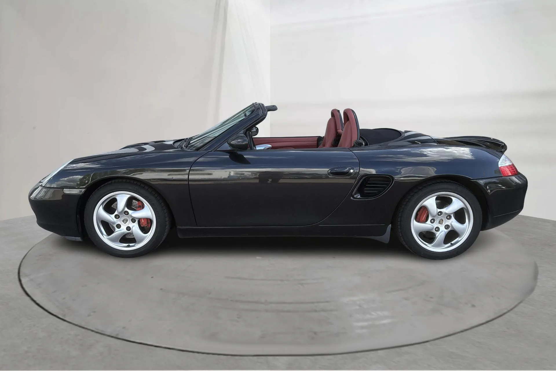Presentation photo 2 of 16: Porsche Boxster S 3.2 (252hk) - 128 740 km - Automatic - black - 2000