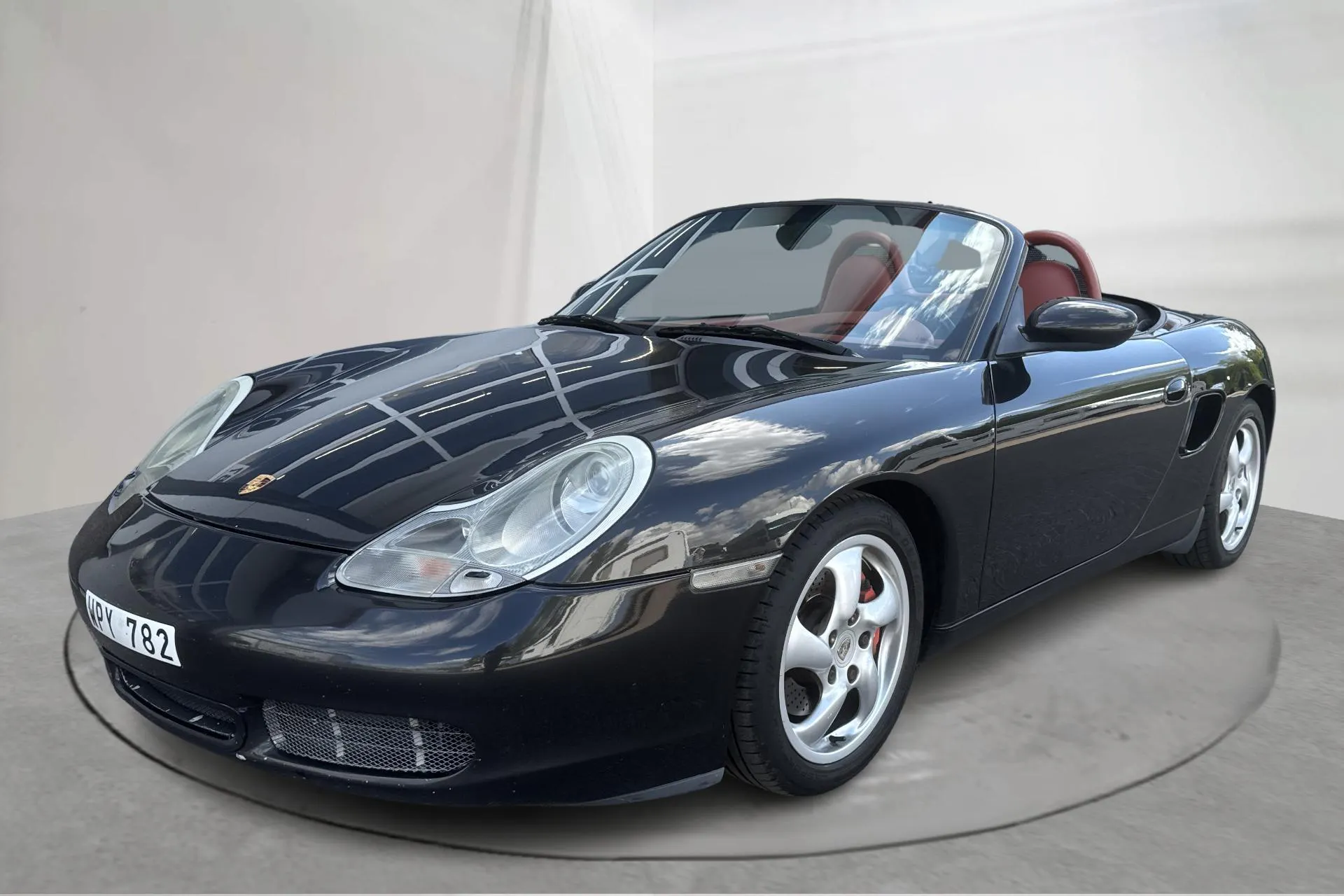 Presentation photo 1 of 16: Porsche Boxster S 3.2 (252hk) - 128 740 km - Automatic - black - 2000