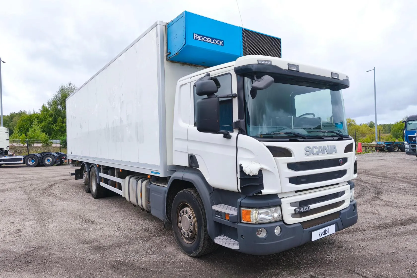 Presentation photo 2 of 140: SCANIA P450 - 613 157 km - Automatic - white - 2015