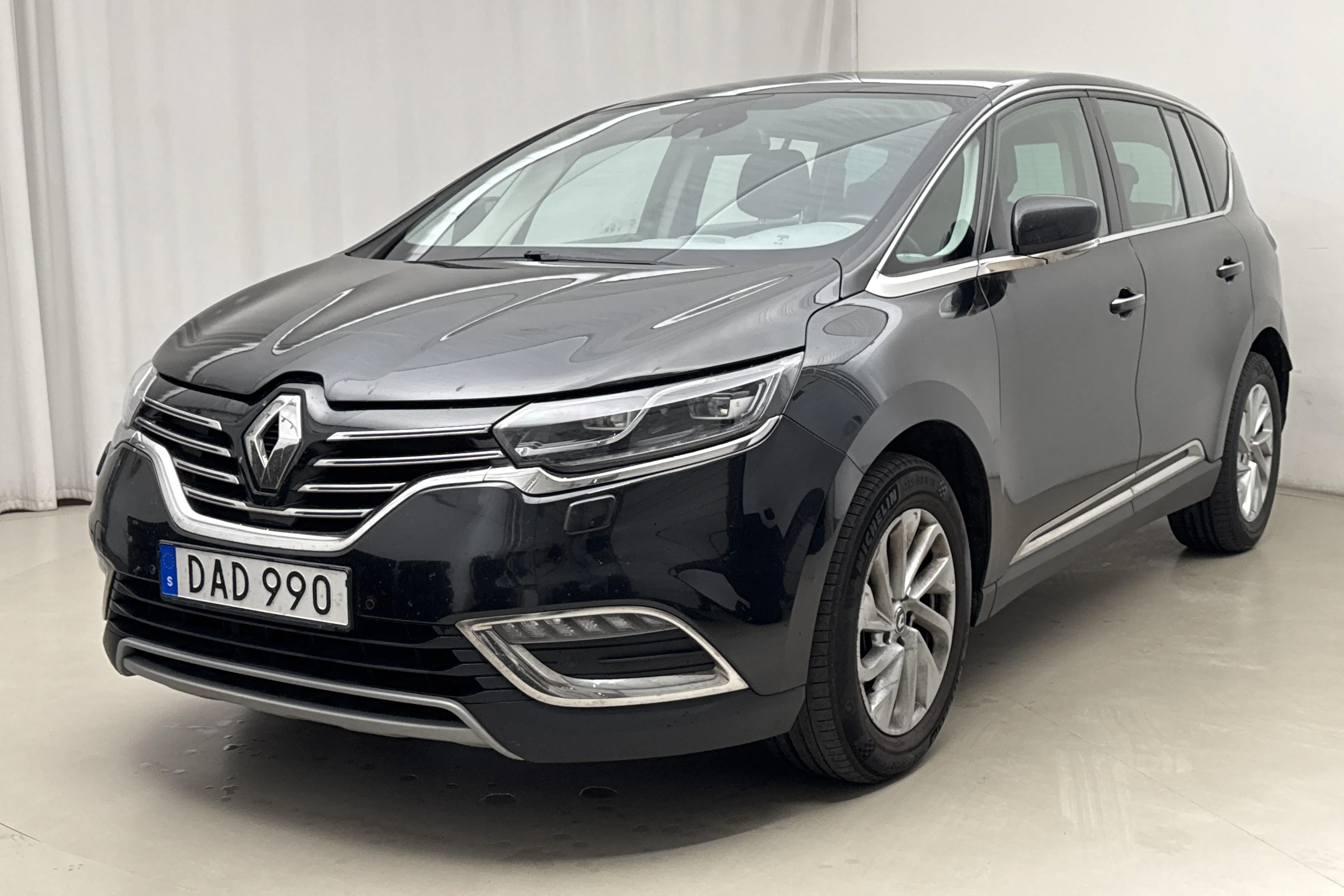 Presentationsfoto 1 av 22: Renault Espace 1.6 dCi (160hk) - 22 460 mil - Automat - svart - 2015