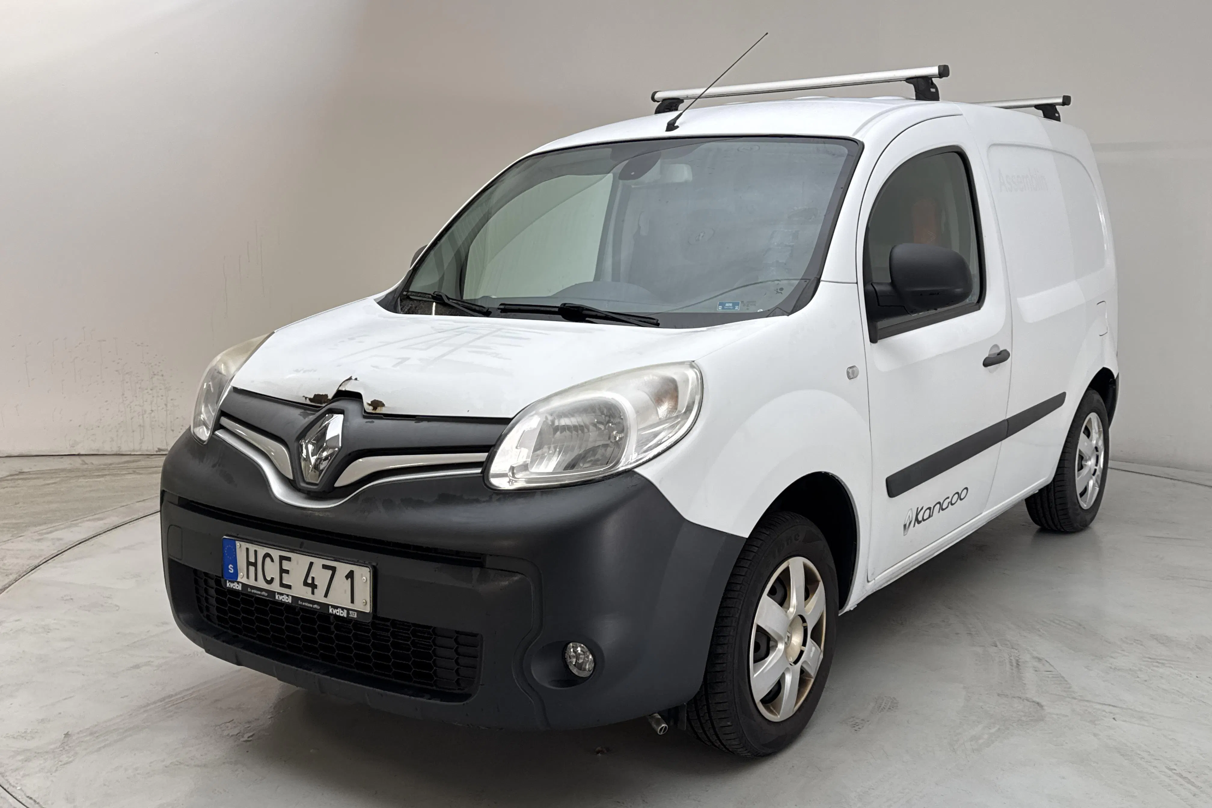 Presentation photo 1 of 12: Renault Kangoo 1.5 dCi Skåp (110hk) - 51 250 km - Manual - white - 2017