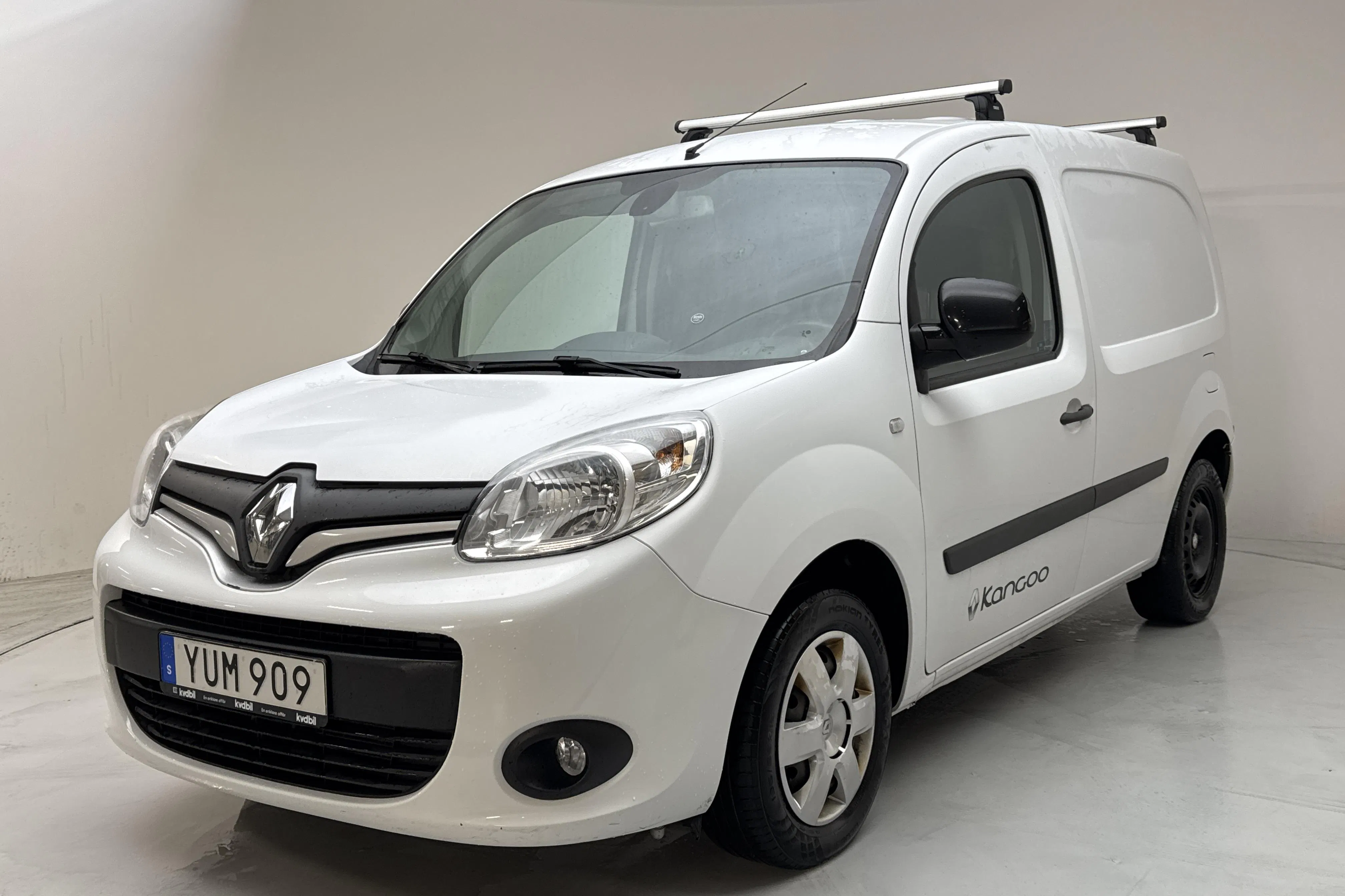 Presentation photo 1 of 14: Renault Kangoo 1.5 dCi Skåp (110hk) - 122 930 km - Manual - white - 2018