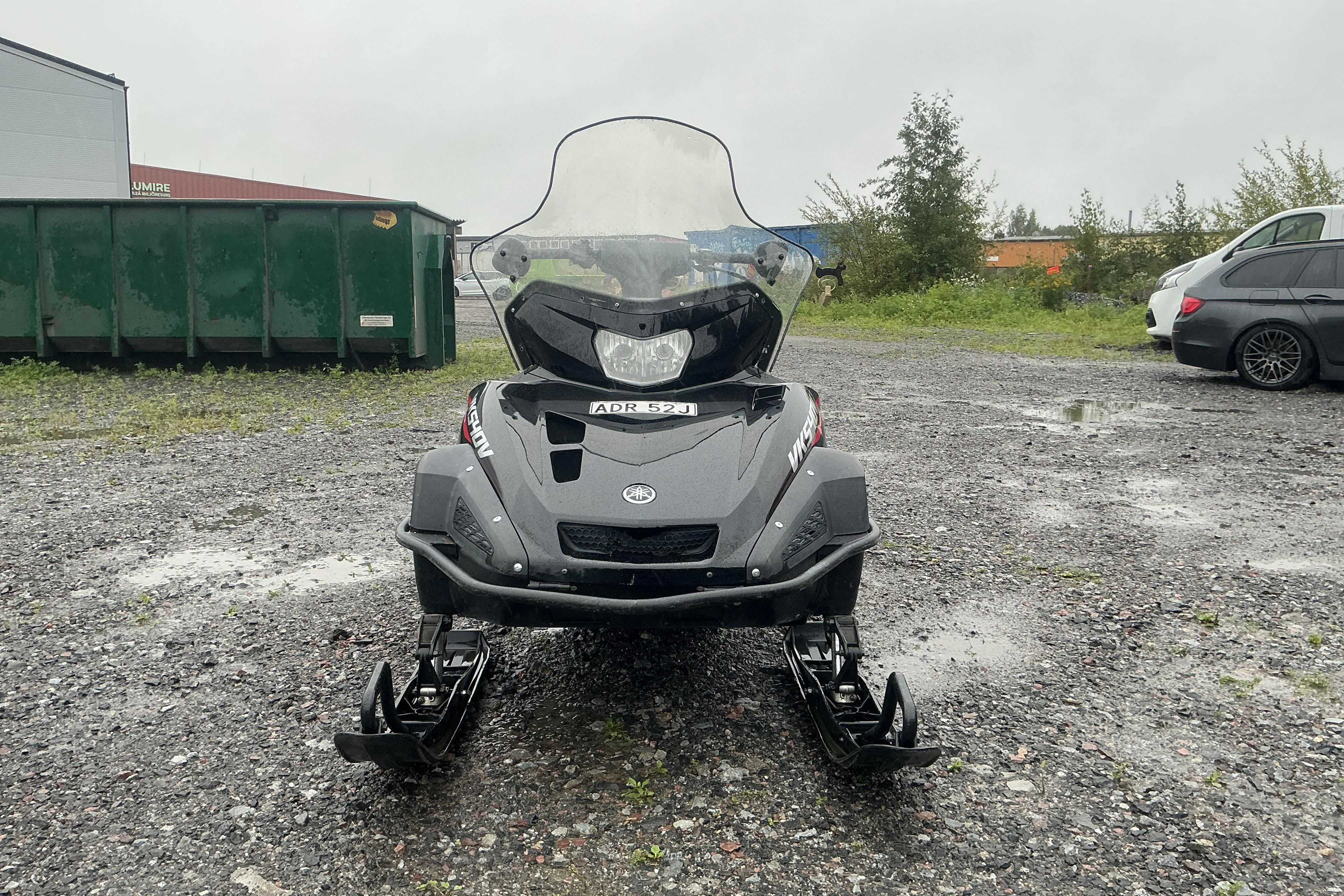 Presentation photo 2 of 15: YAMAHA VK540V Snöskoter - 5 620 km - Manual - black - 2019