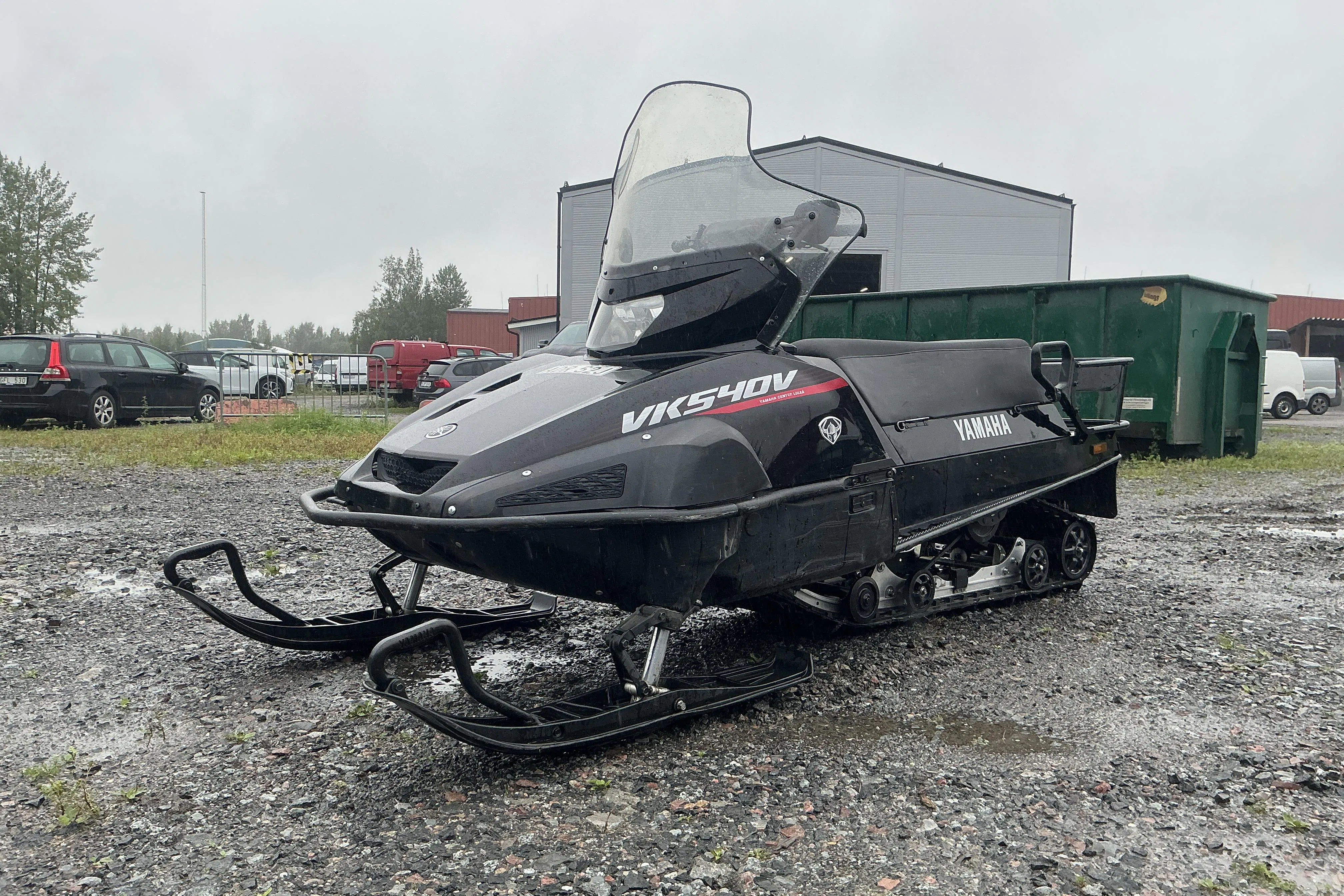 Presentation photo 1 of 15: YAMAHA VK540V Snöskoter - 5 620 km - Manual - black - 2019