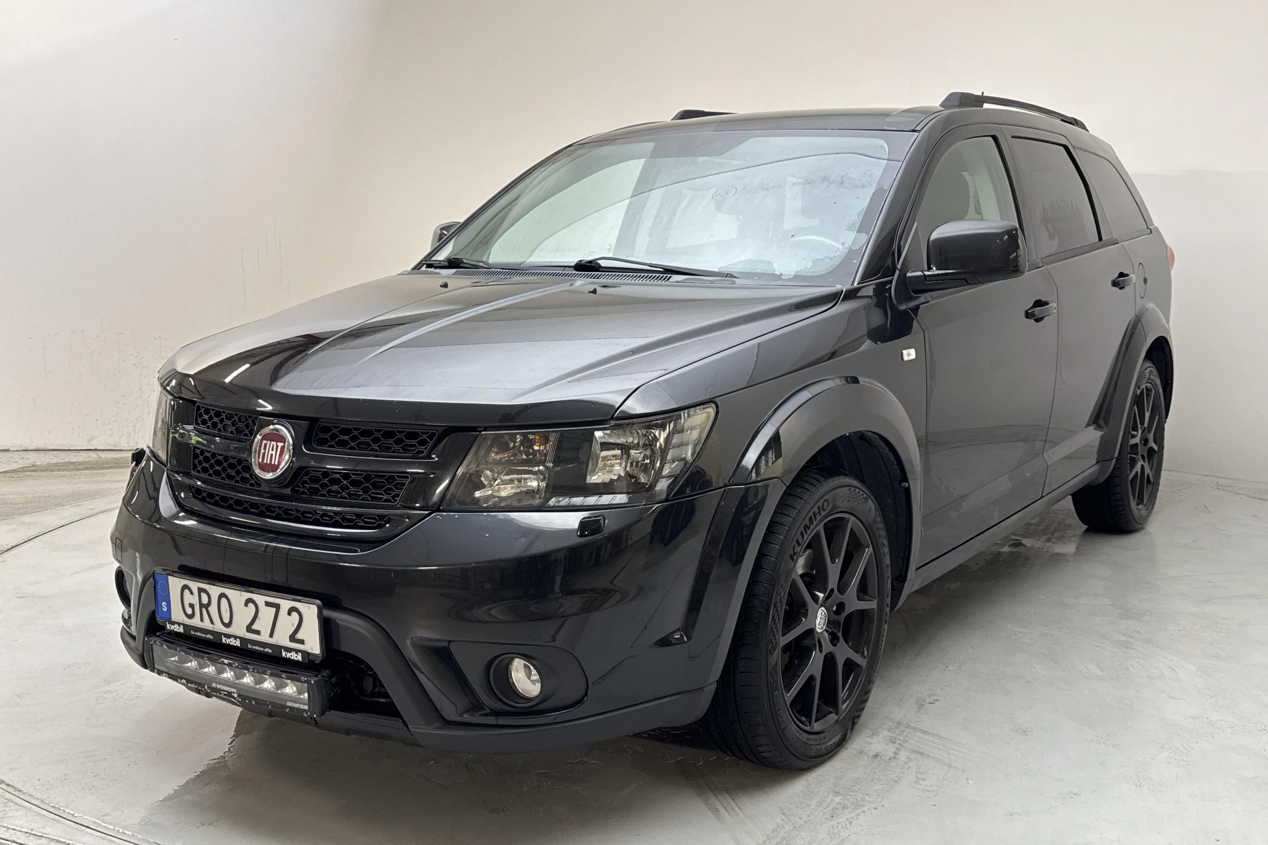 Presentation photo 1 of 17: Fiat Freemont 2.0 Multijet AWD (170hk) - 170 400 km - Automatic - black - 2015