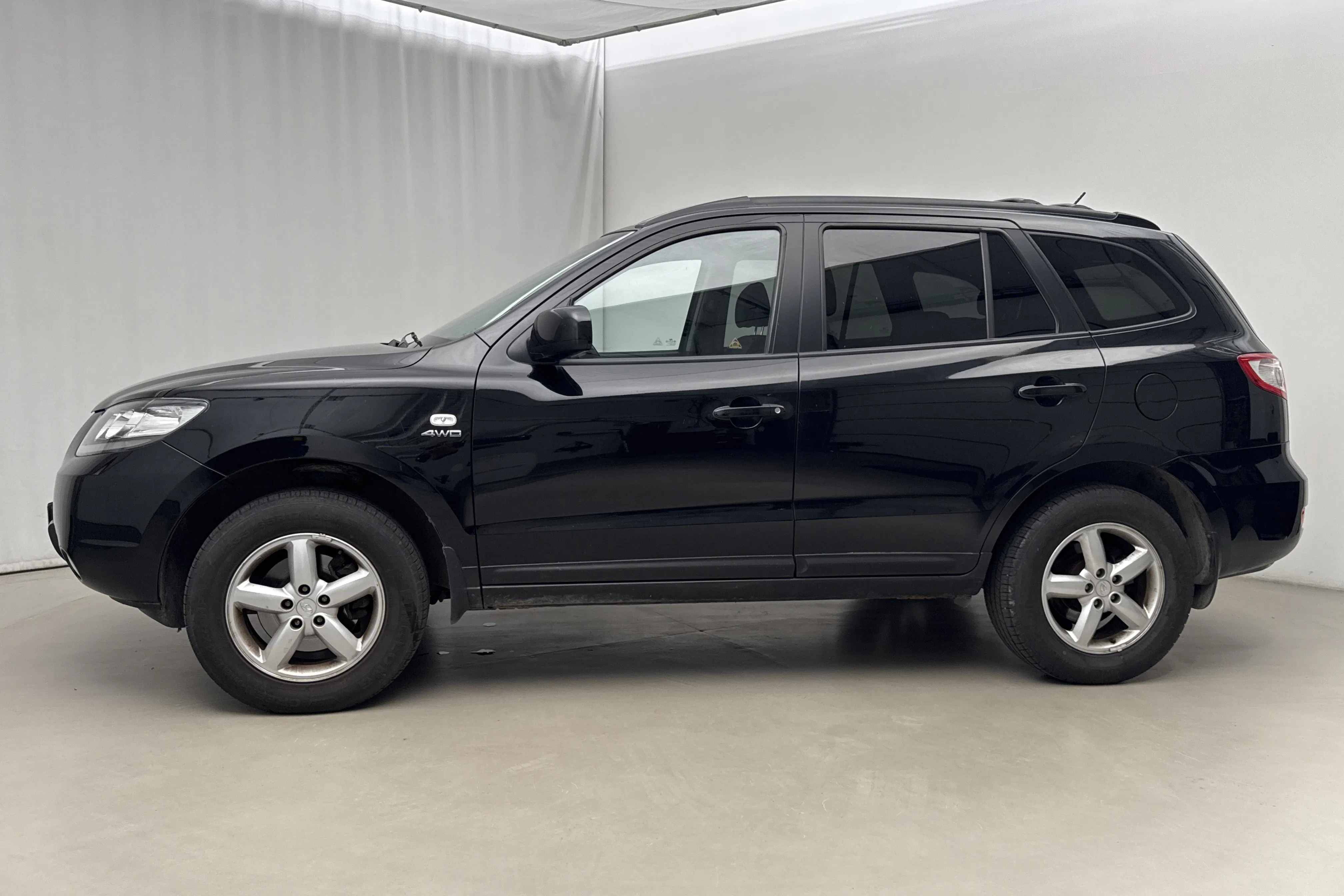 Presentation photo 2 of 15: Hyundai Santa Fé 2.7 V6 (189hk) - 164 560 km - Automatic - black - 2008