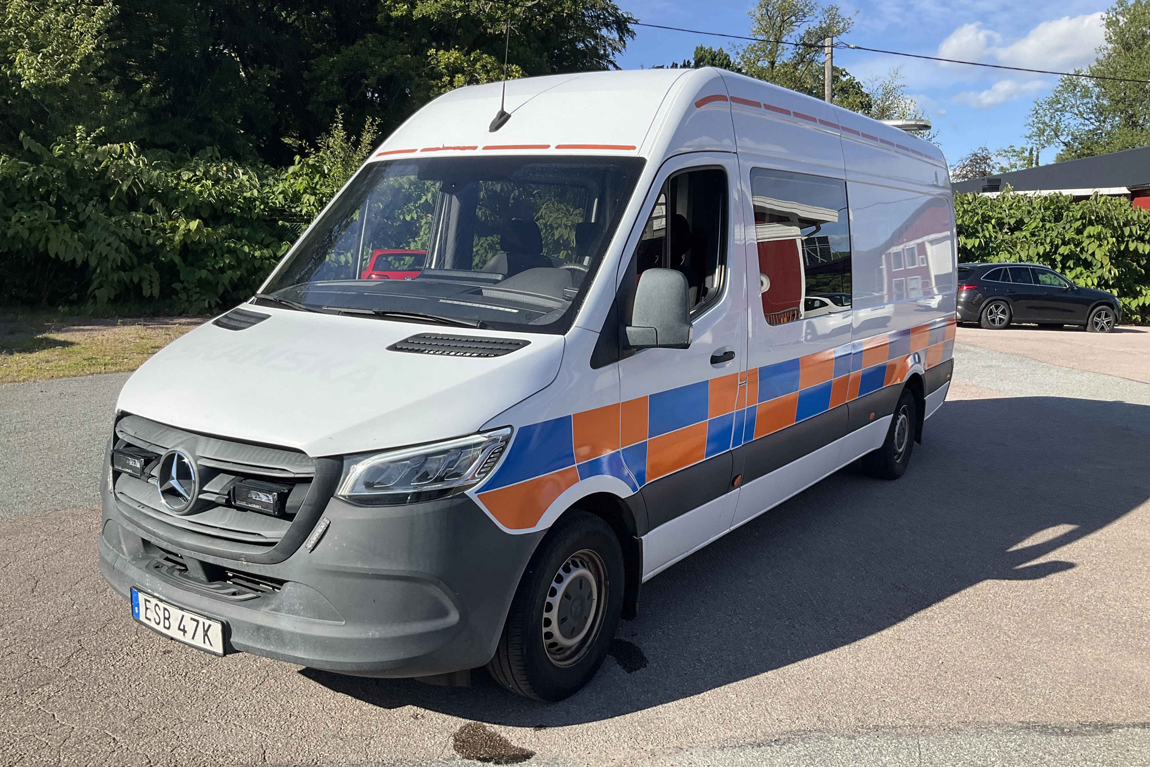Presentationsfoto 1 av 14: Mercedes Sprinter 316 CDI Skåp RWD (163hk) - 17 100 mil - Automat - vit - 2019