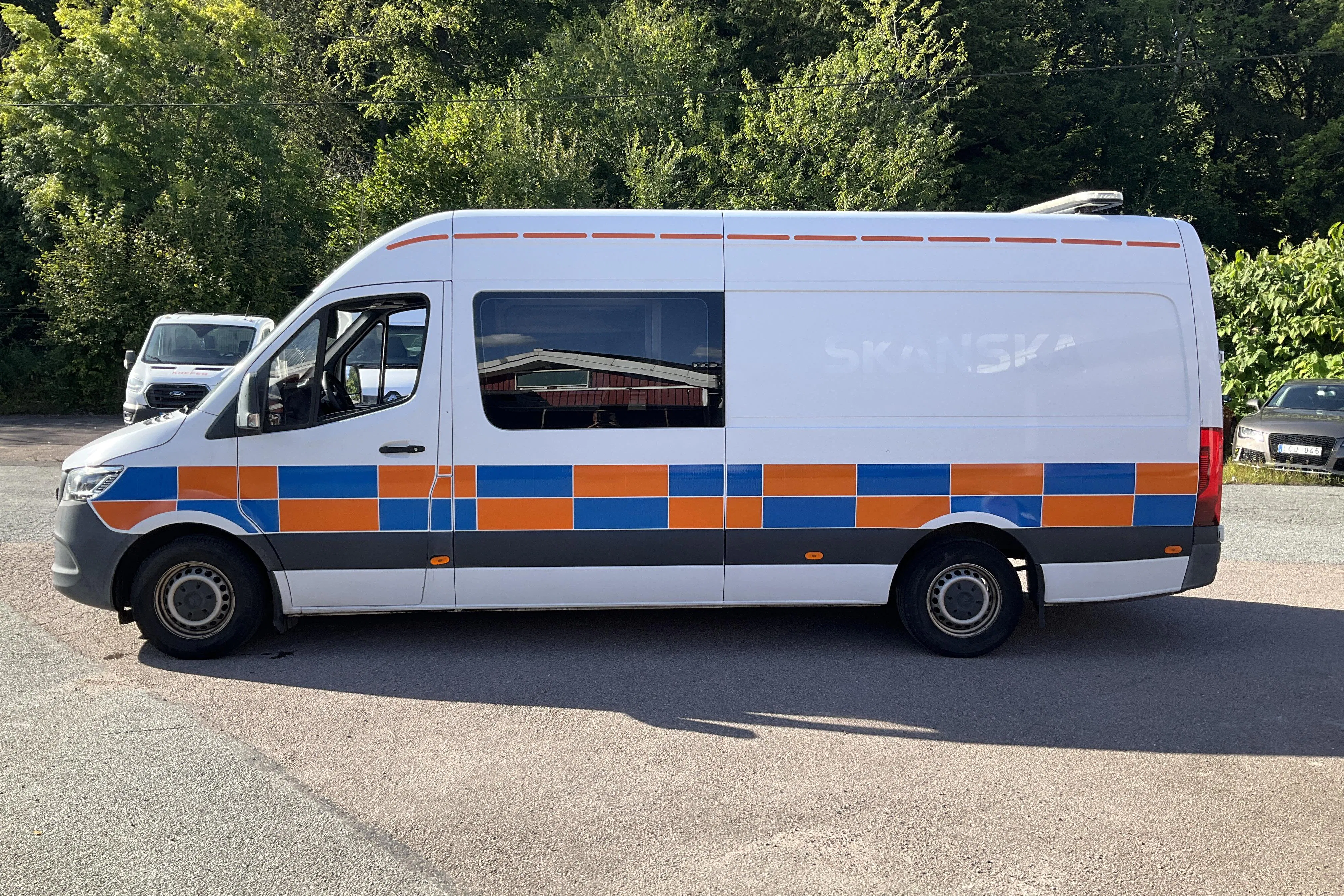 Presentationsfoto 2 av 14: Mercedes Sprinter 316 CDI Skåp RWD (163hk) - 17 100 mil - Automat - vit - 2019