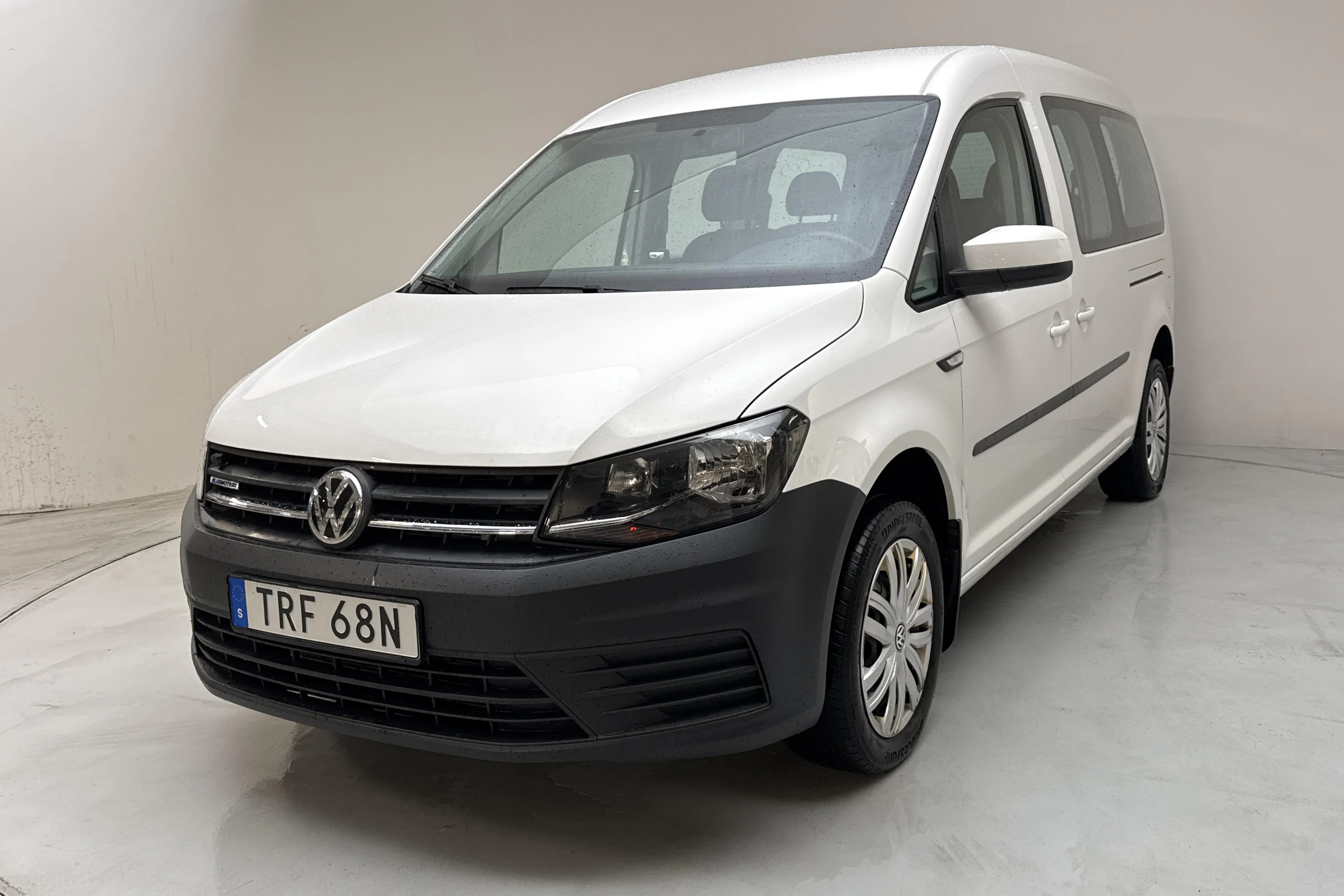 Presentationsfoto 1 av 13: VW Caddy Maxi Life 1.4 TGI (110hk) - 8 108 mil - Manuell - vit - 2020