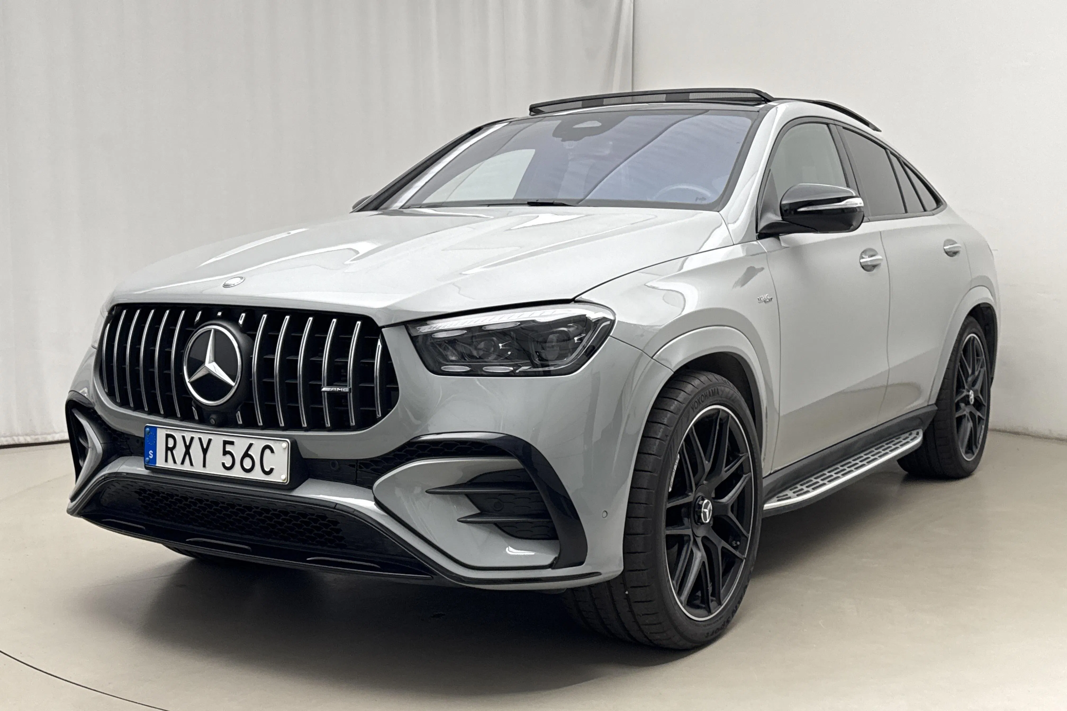Presentation photo 1 of 27: Mercedes GLE 53 AMG 4MATIC Coupé C167 (435hk) - 60 830 km - Automatic - gray - 2024