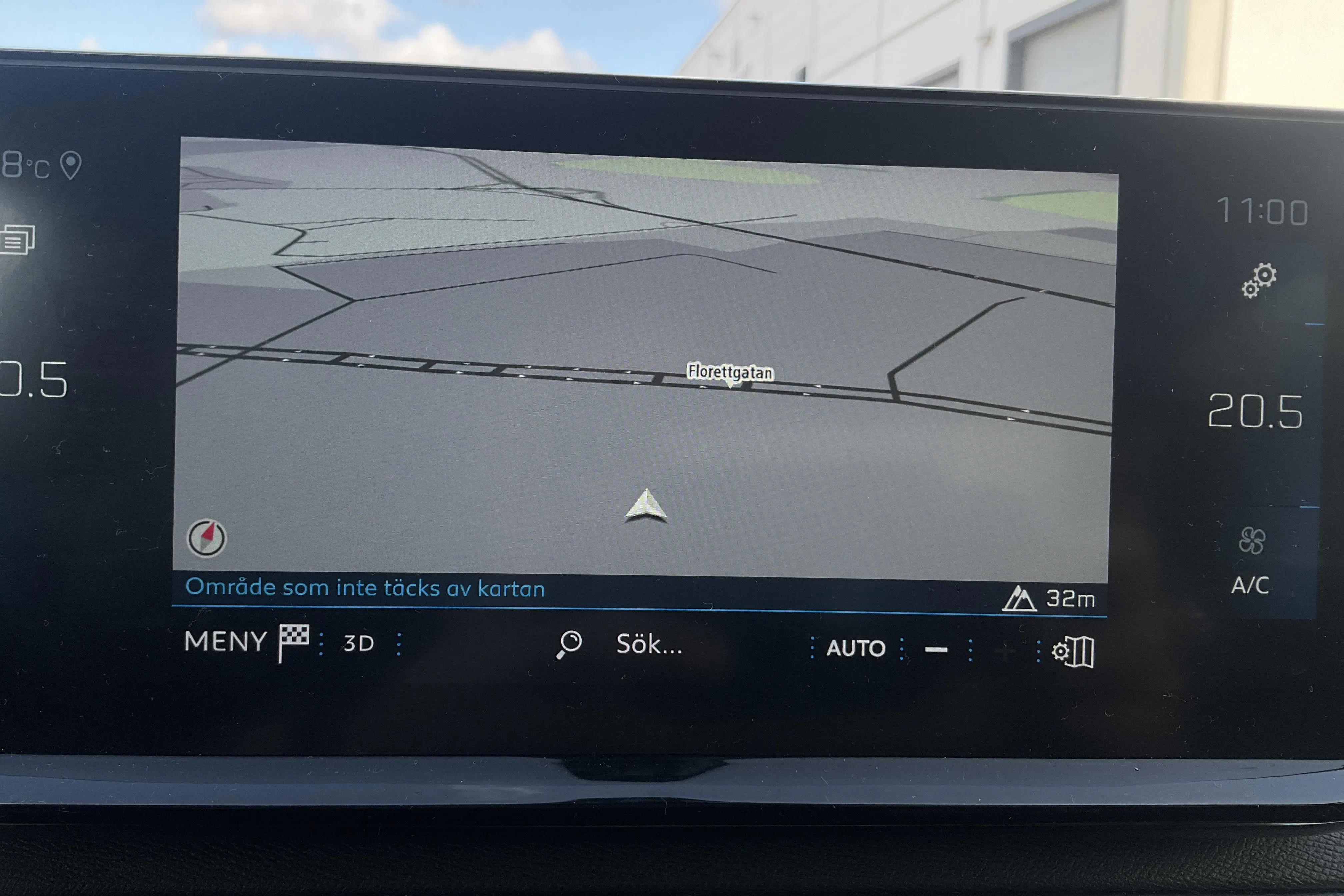 Presentation photo 13 of 13: Peugeot 3008 1.2 PureTech (130hk) - 34 580 km - Automatic - blue - 2023