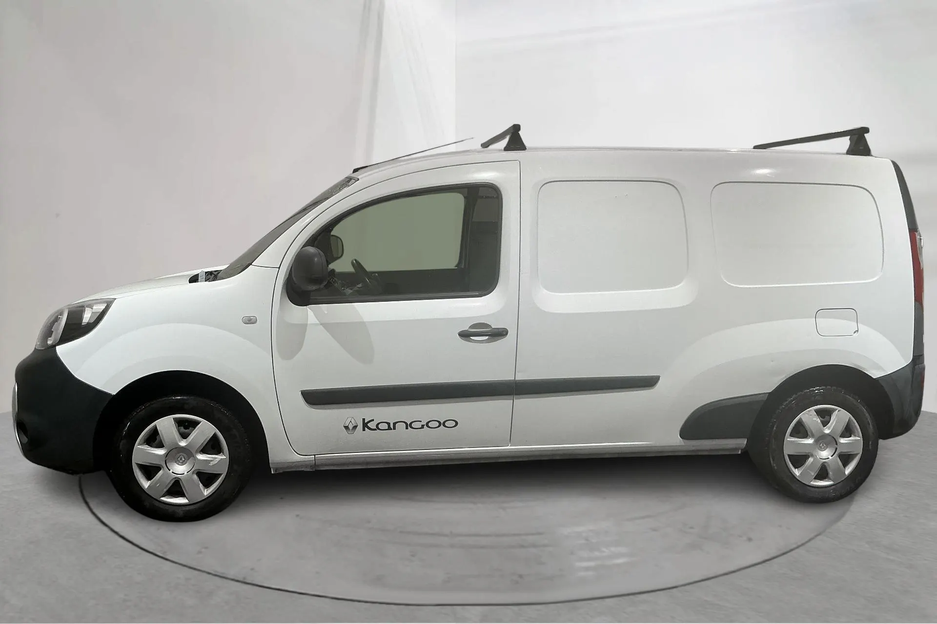 Presentationsfoto 2 av 14: Renault Kangoo 1.5 dCi Maxi skåp (90hk) - 10 009 mil - Manuell - vit - 2016