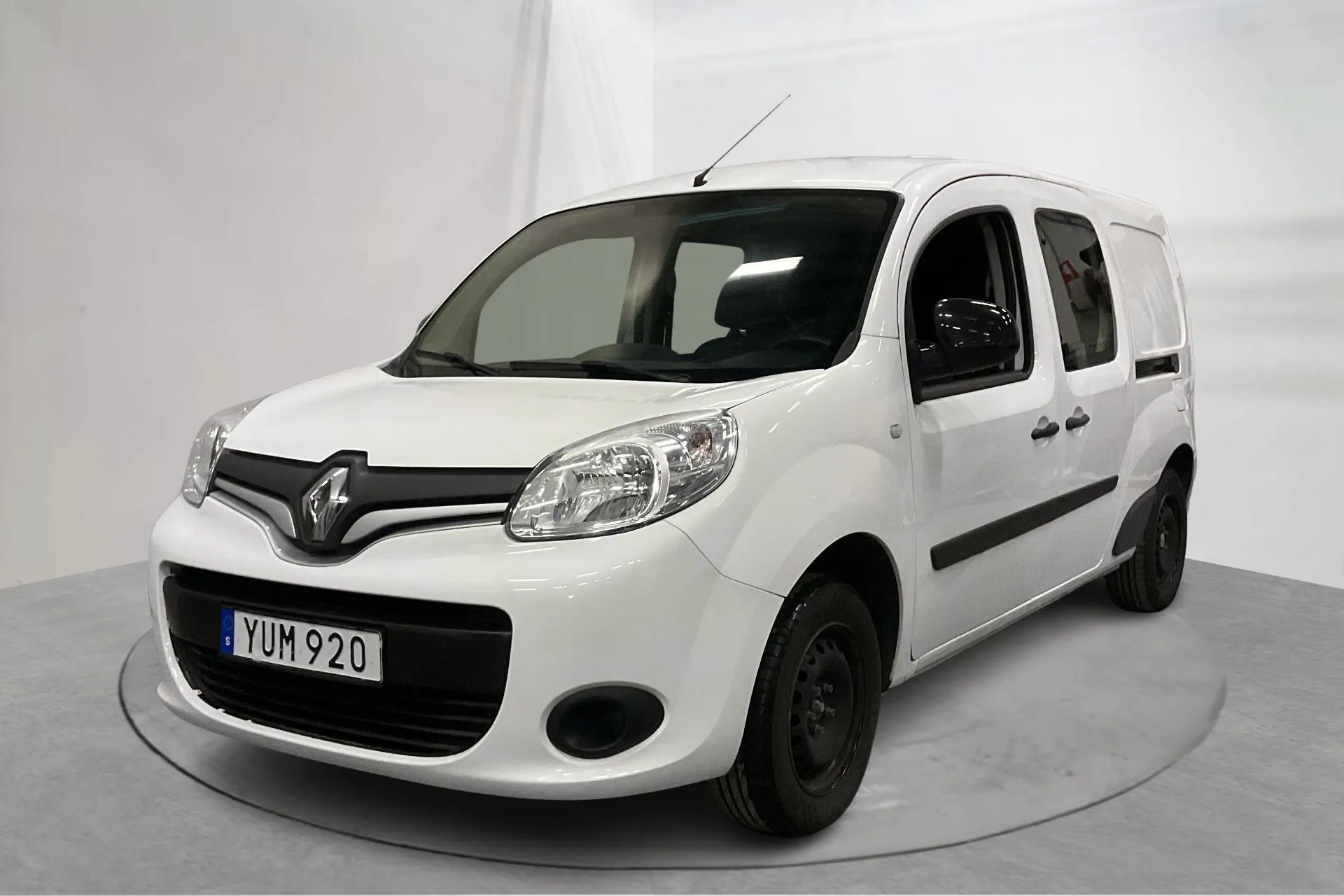 Presentation photo 1 of 15: Renault Kangoo 1.5 dCi Maxi skåp (90hk) - 128 110 km - Automatic - white - 2018