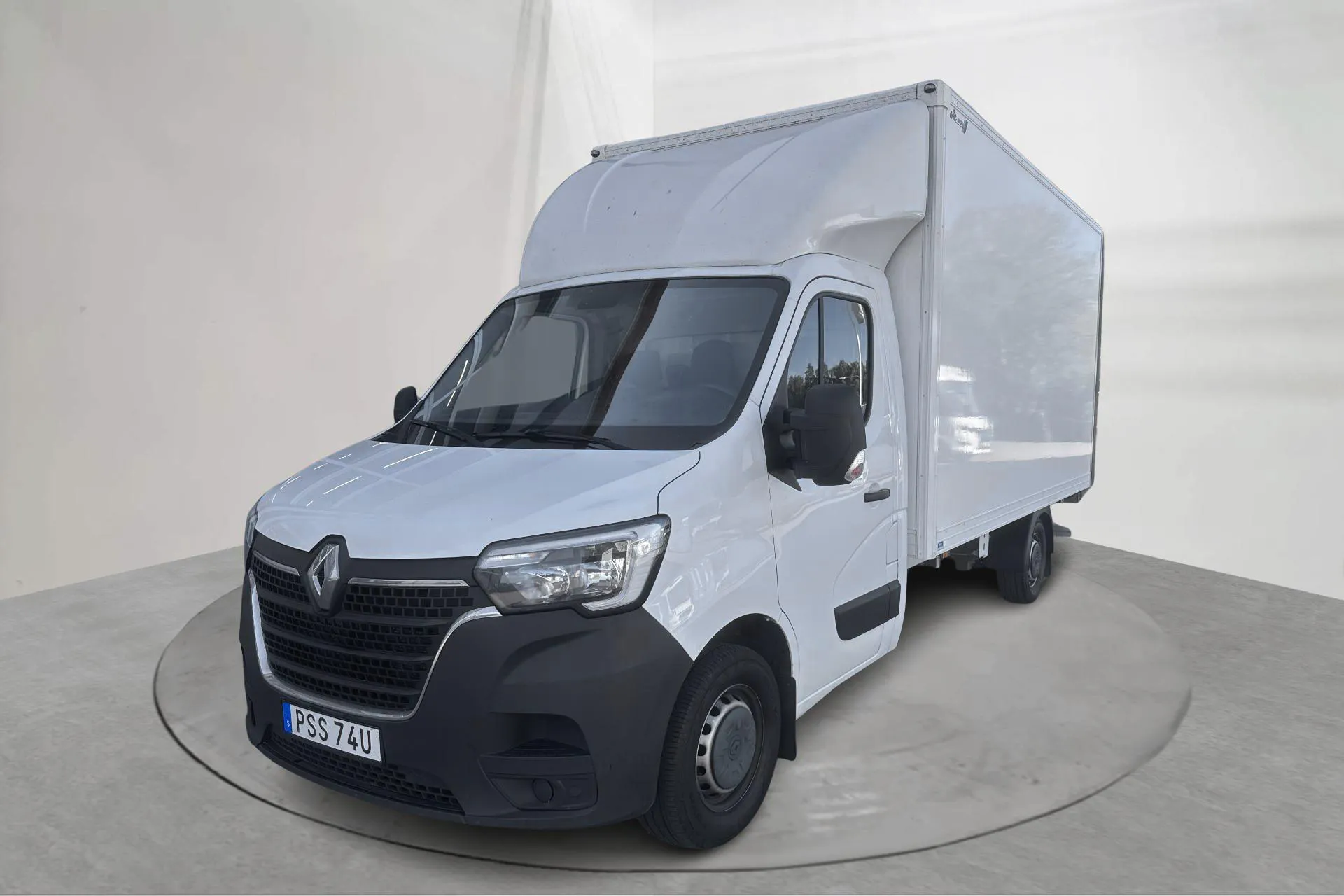 Presentationsfoto 1 av 13: Renault Master 2.3 dCi Volymskåp 2WD (145hk) - 14 895 mil - Manuell - vit - 2022
