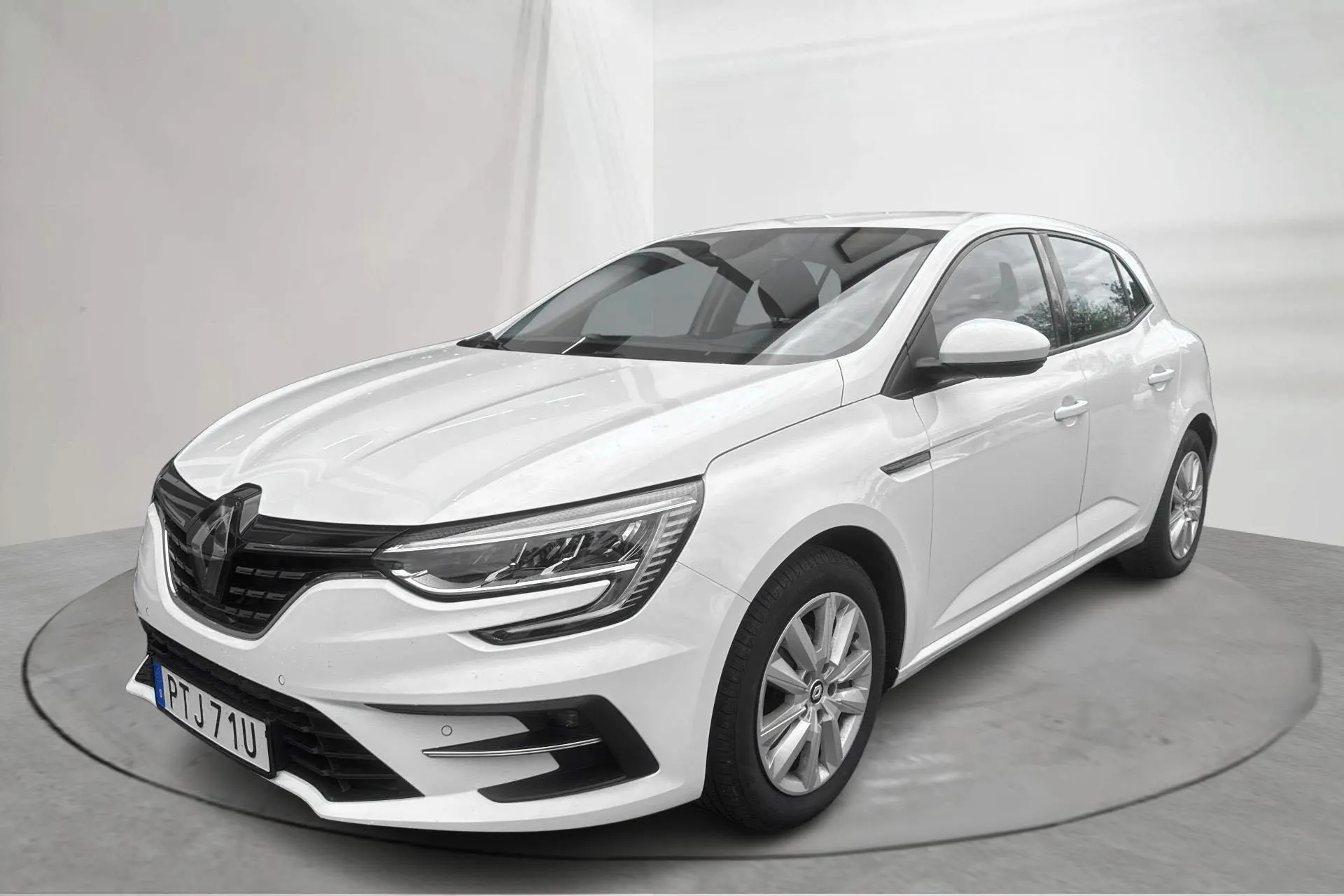 Presentationsfoto 1 av 13: Renault Mégane 1.5 dCi 5dr (115hk) - 7 214 mil - Automat - vit - 2023