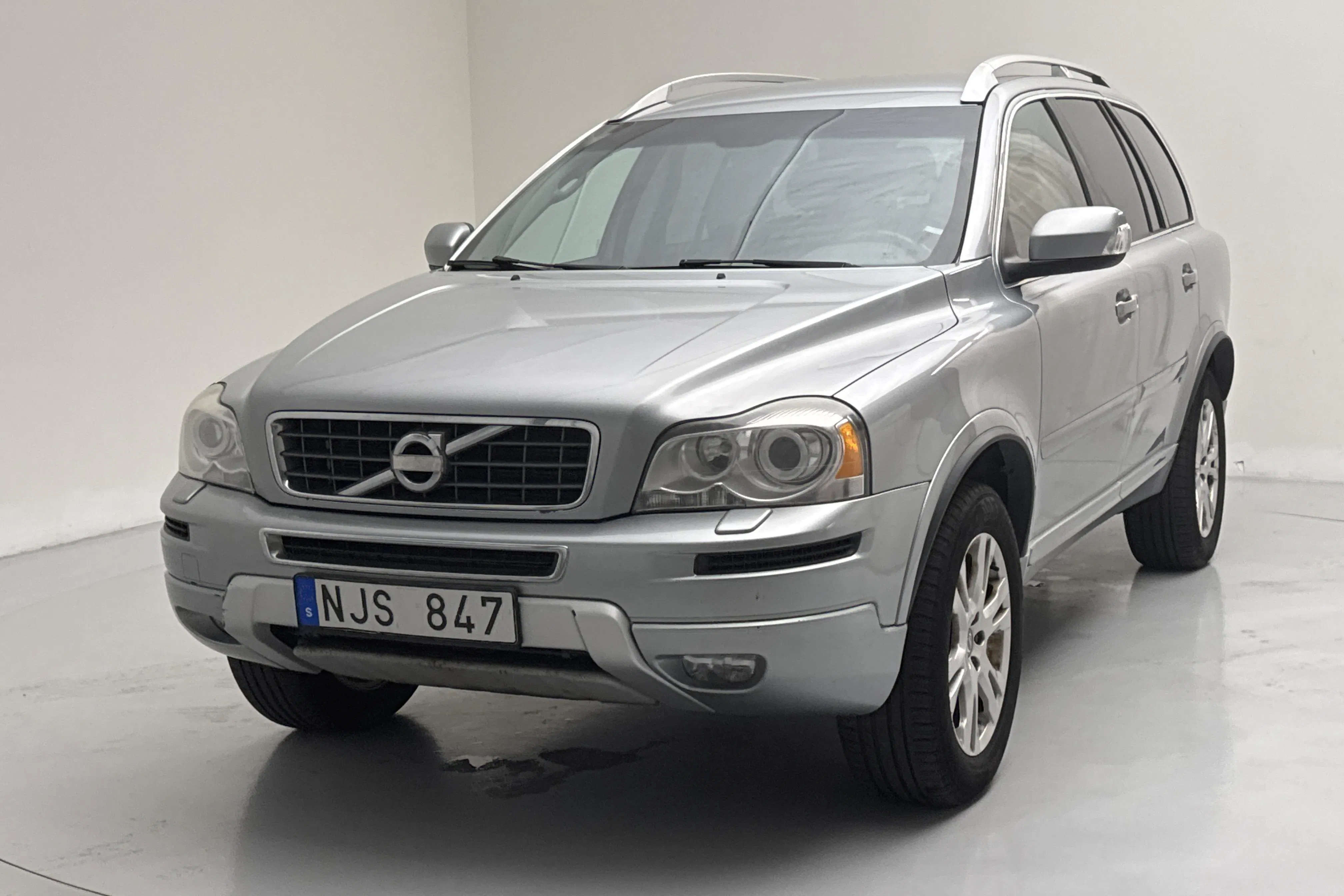 Presentation photo 1 of 15: Volvo XC90 D4 2WD (163hk) - 289 080 km - Automatic - silver - 2014