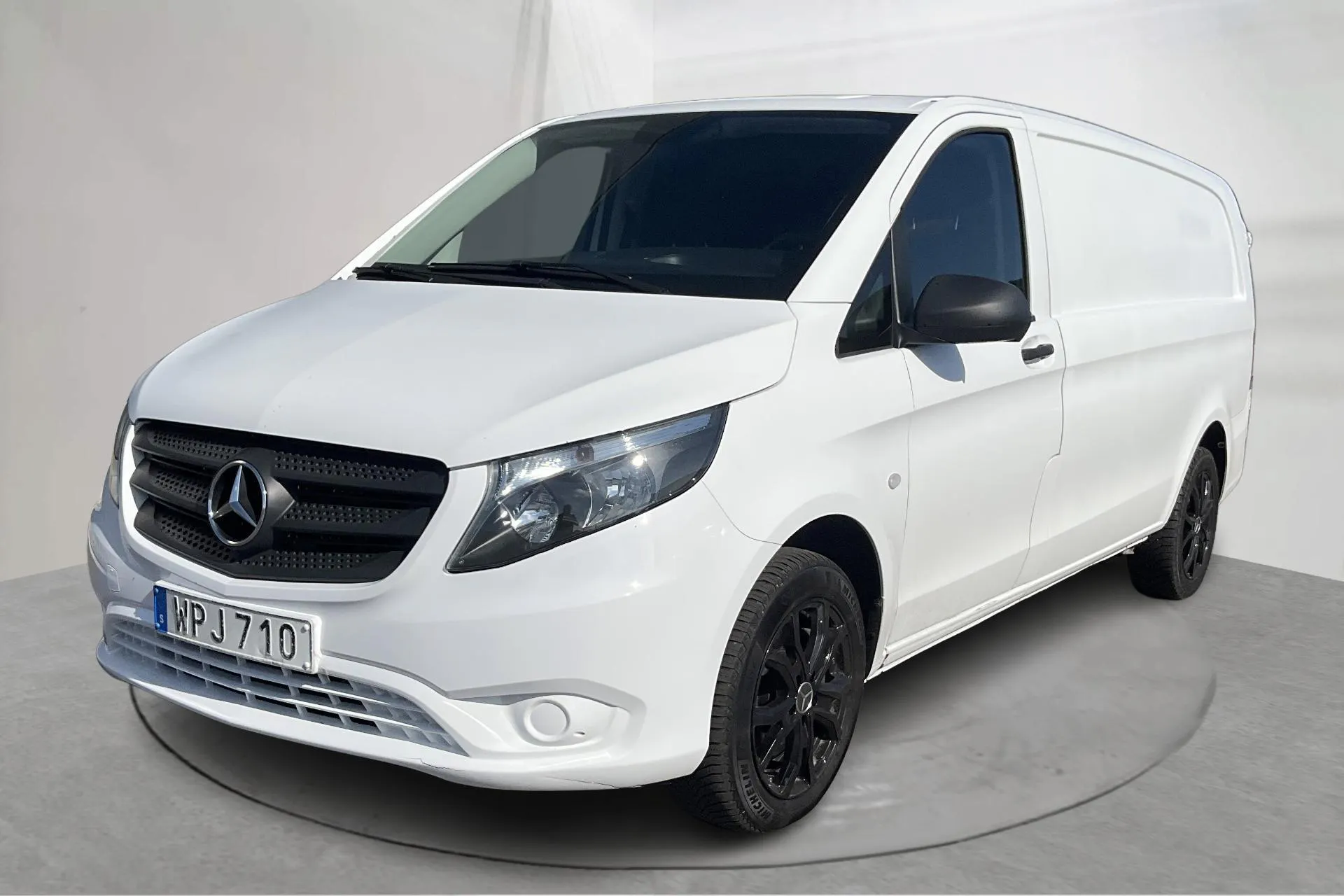 Presentationsfoto 1 av 15: Mercedes Vito 116 CDI 4MATIC W640 (163hk) - 26 043 mil - Automat - vit - 2018