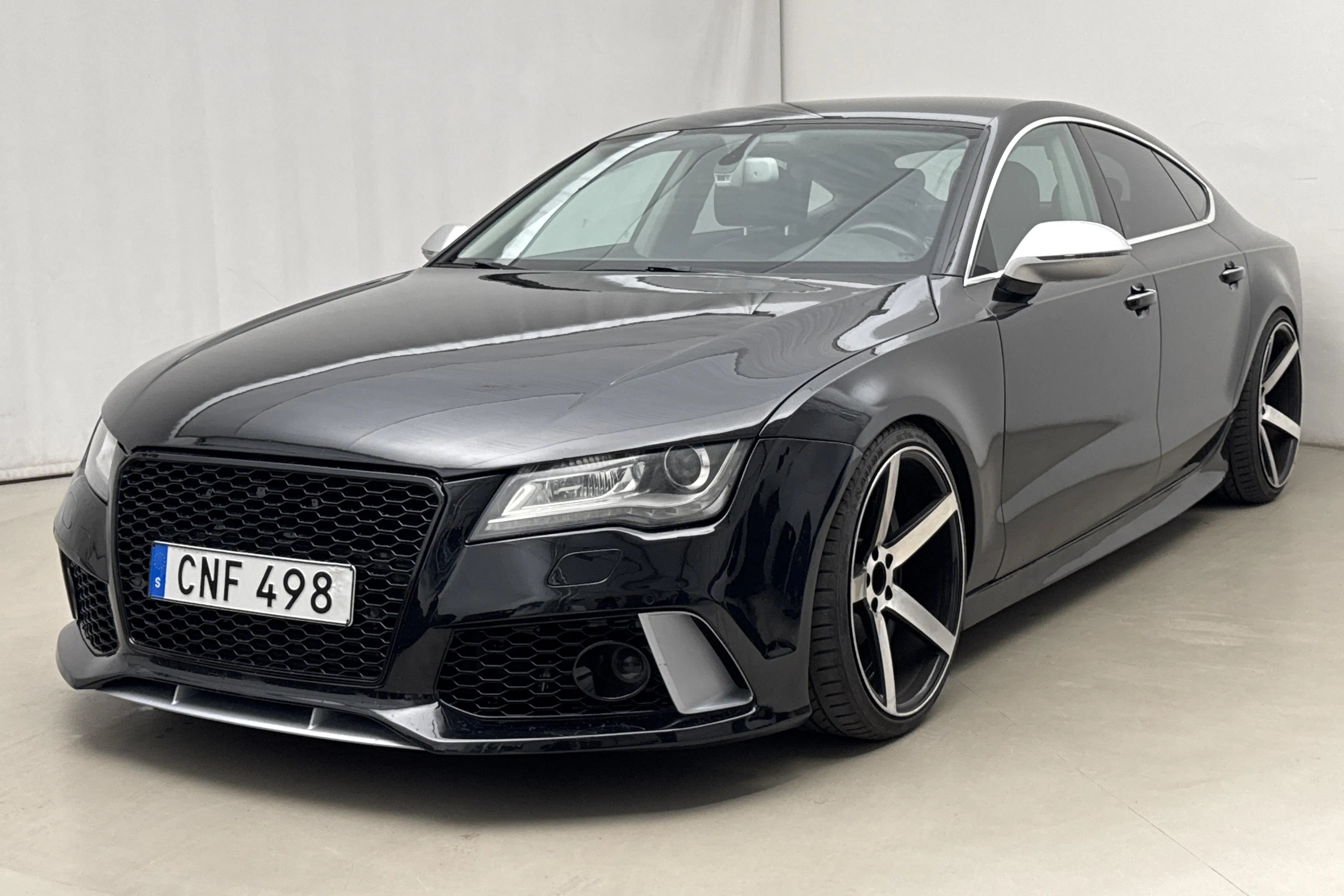 Presentation photo 1 of 22: Audi A7 3.0 TDI Sportback (204hk) - 197 580 km - Automatic - black - 2011