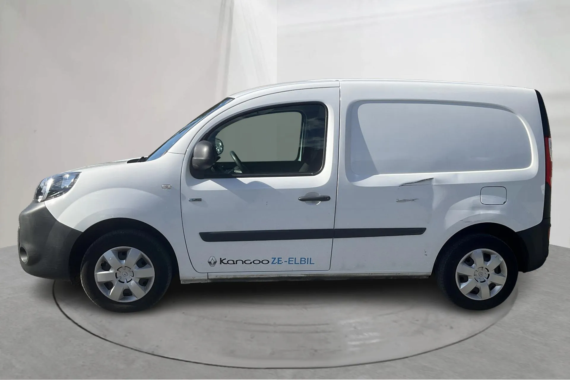 Presentation photo 2 of 16: Renault Kangoo Z.E Power Plus 33kWh Skåp (60hk) - 55 450 km - Automatic - white - 2020